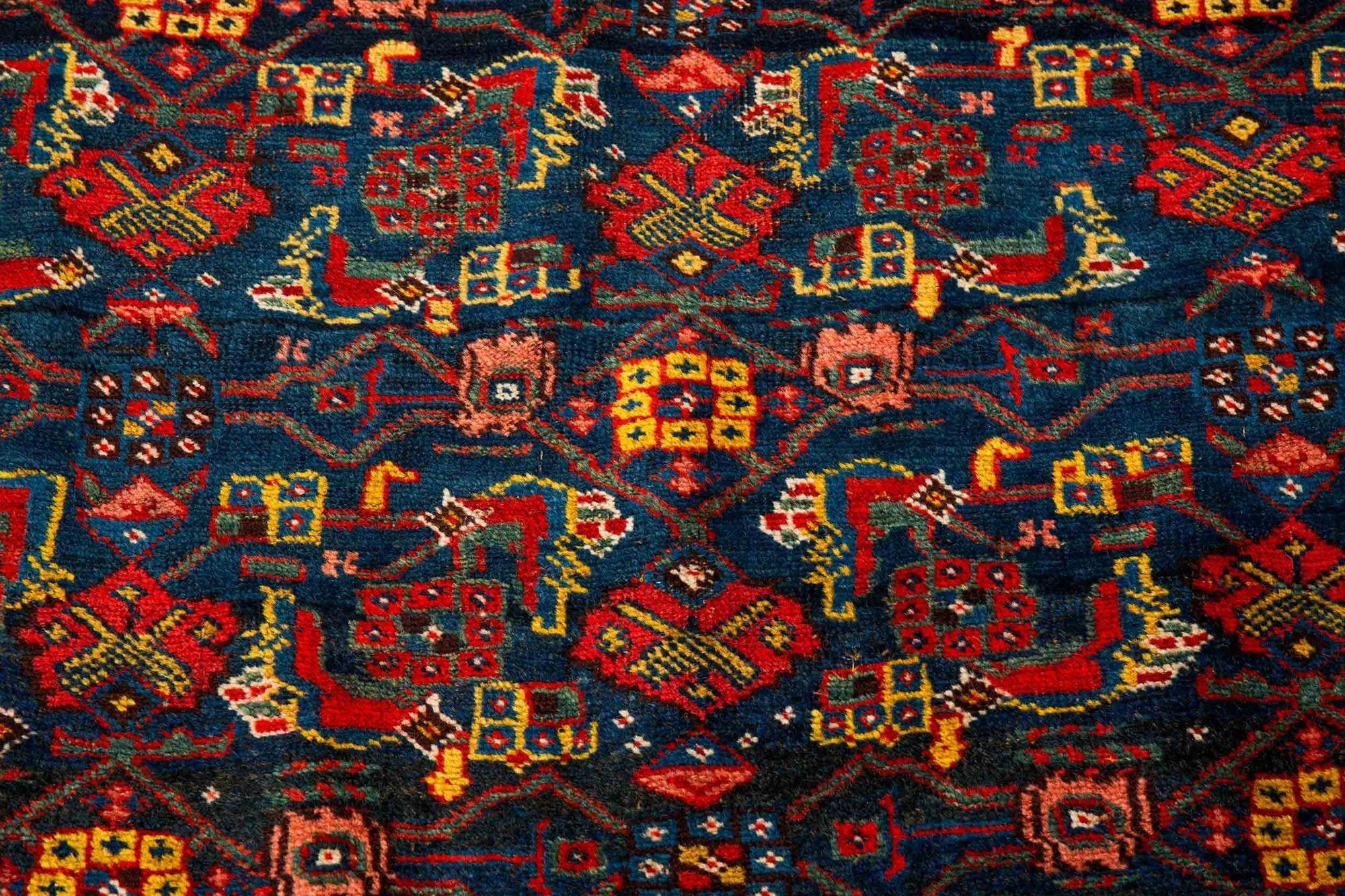 Persian Antique Bidjar Bijar Runner Rug Carpet circa 1920  9.25’ x 4.5' For Sale 7