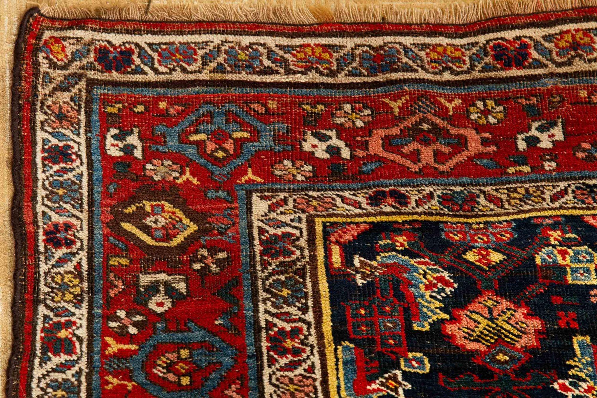 Persian Antique Bidjar Bijar Runner Rug Carpet circa 1920  9.25’ x 4.5' For Sale 11