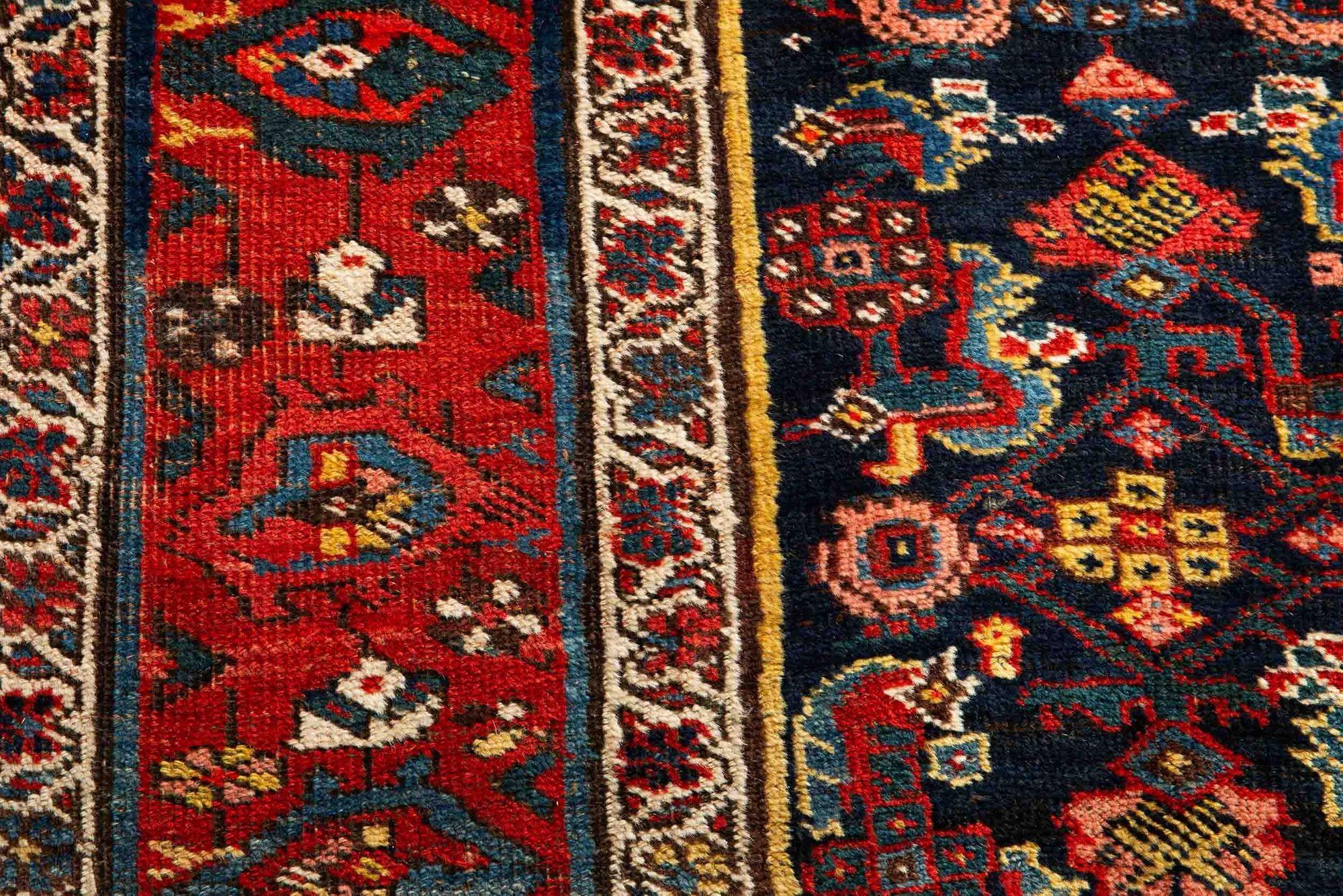 Persian Antique Bidjar Bijar Runner Rug Carpet circa 1920  9.25’ x 4.5' For Sale 13