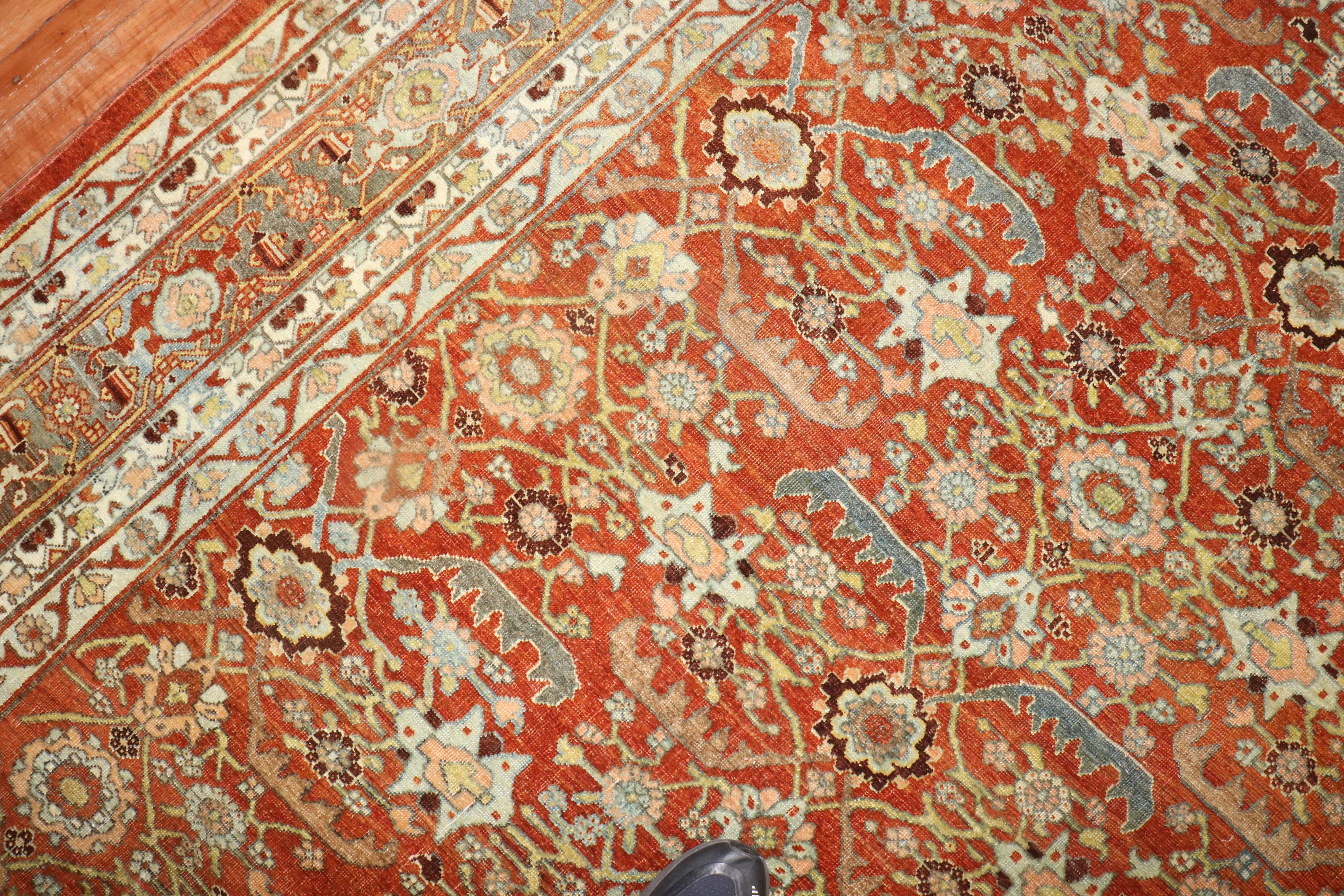Persian Antique Bidjar Rug For Sale 4