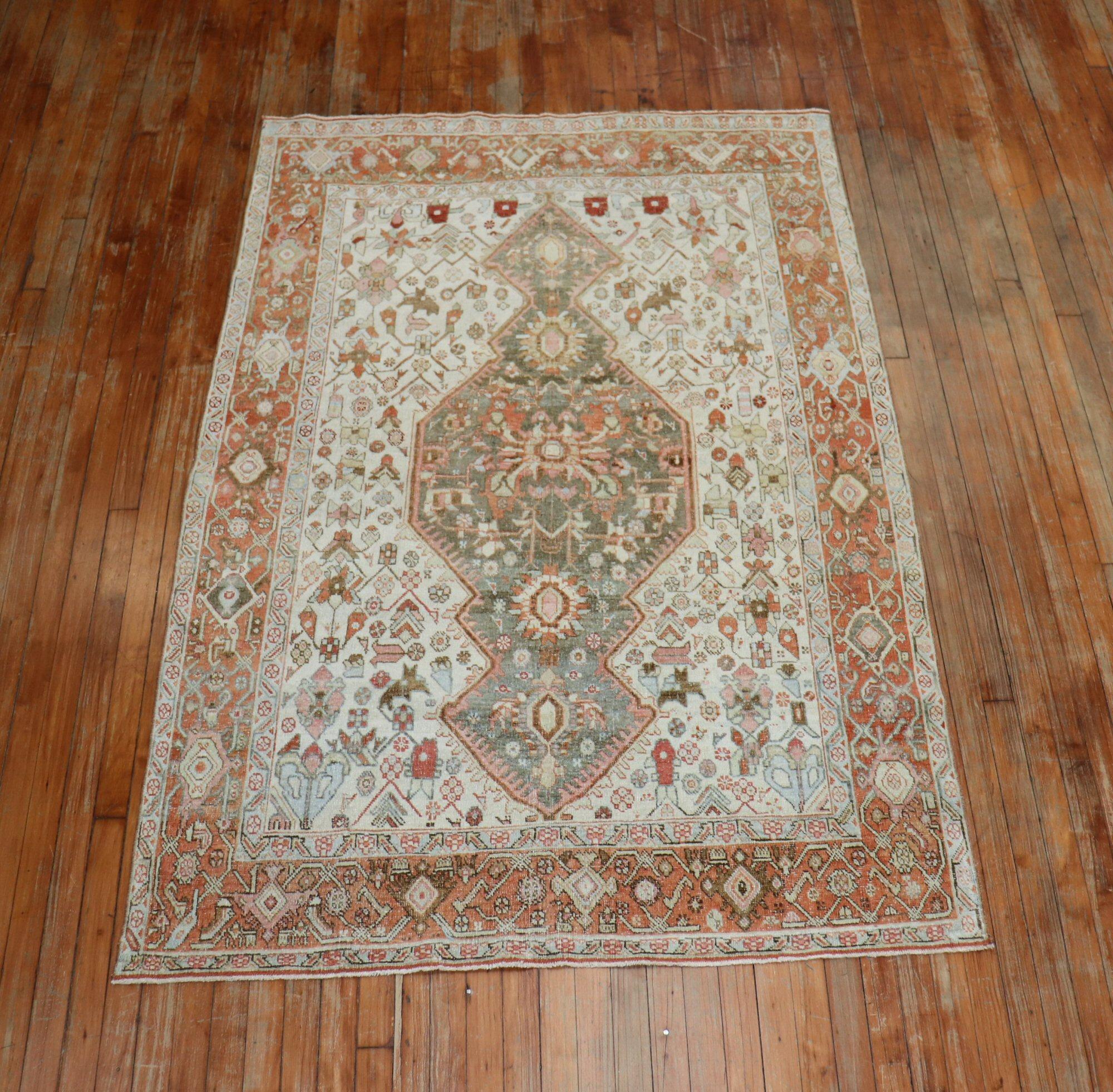 Adirondack Persian Antique Bidjar Rug