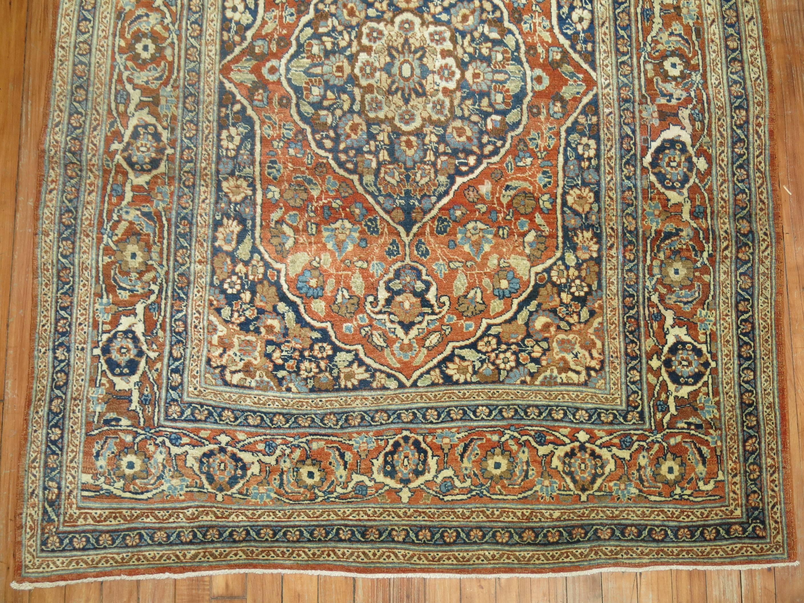 20th Century Persian Antique Tabriz Rug