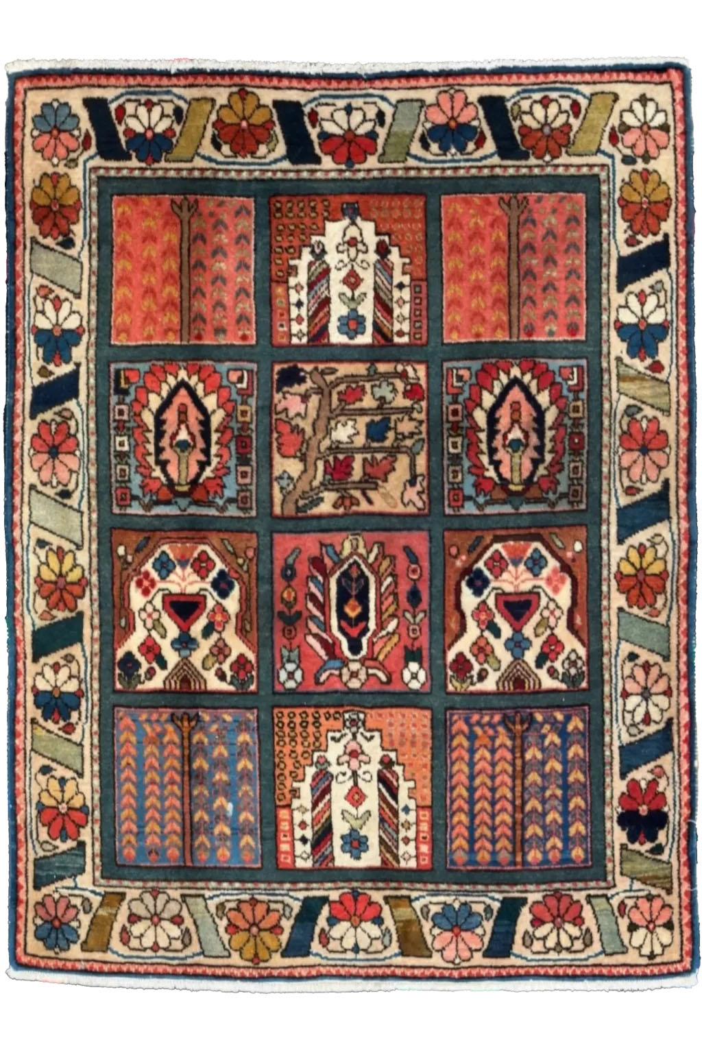 Persischer Flächenteppich - Bakhtiar Design - 10713 im Angebot 2
