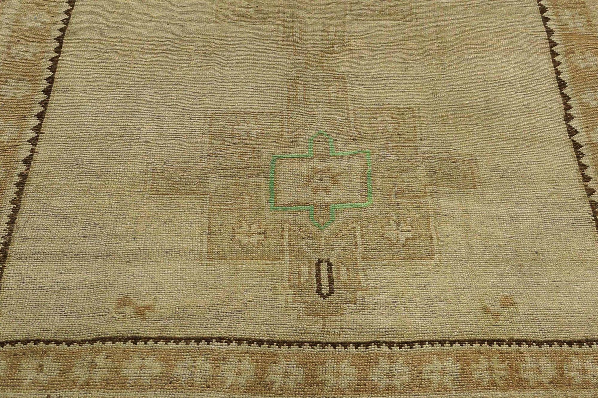 XX secolo Tappeti persiani Azerbaijan - Lana Avorio Taupe Design - 96684 in vendita