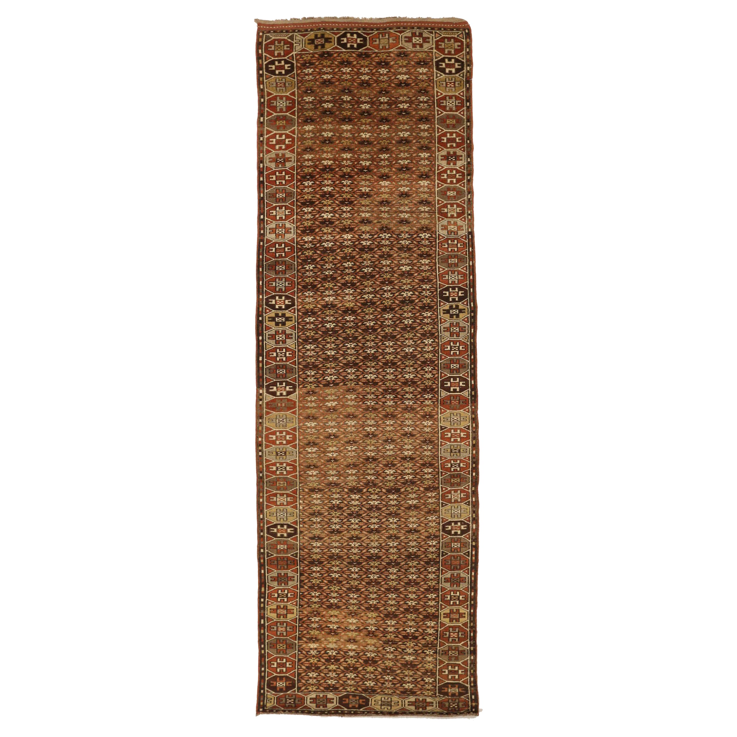 Tapis de course persan Azerbaïdjan Circa 1880 - 52068