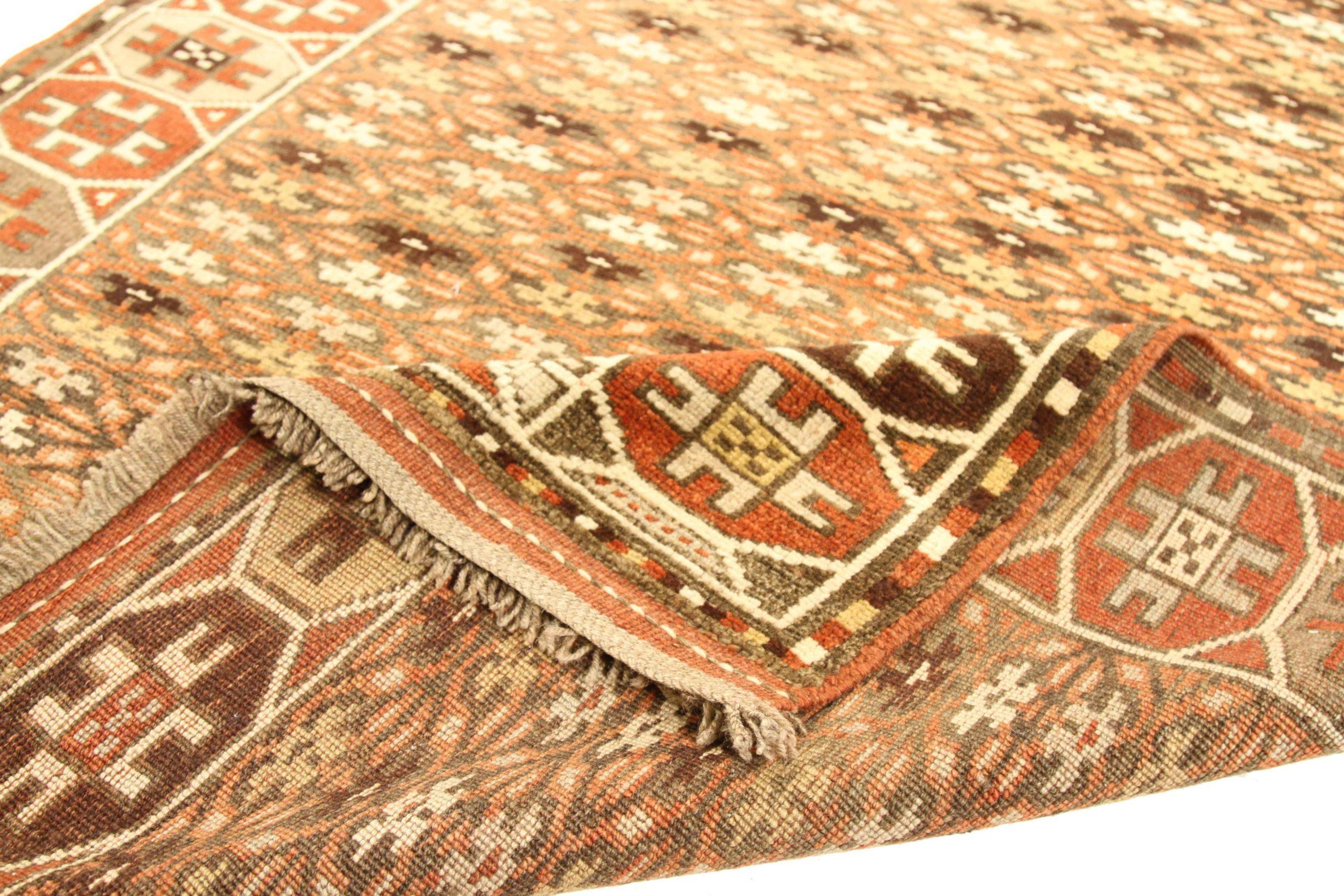 Persischer Aserbaidschanischer Läufer Circa 1880 - 52068 (Asiatisch) im Angebot
