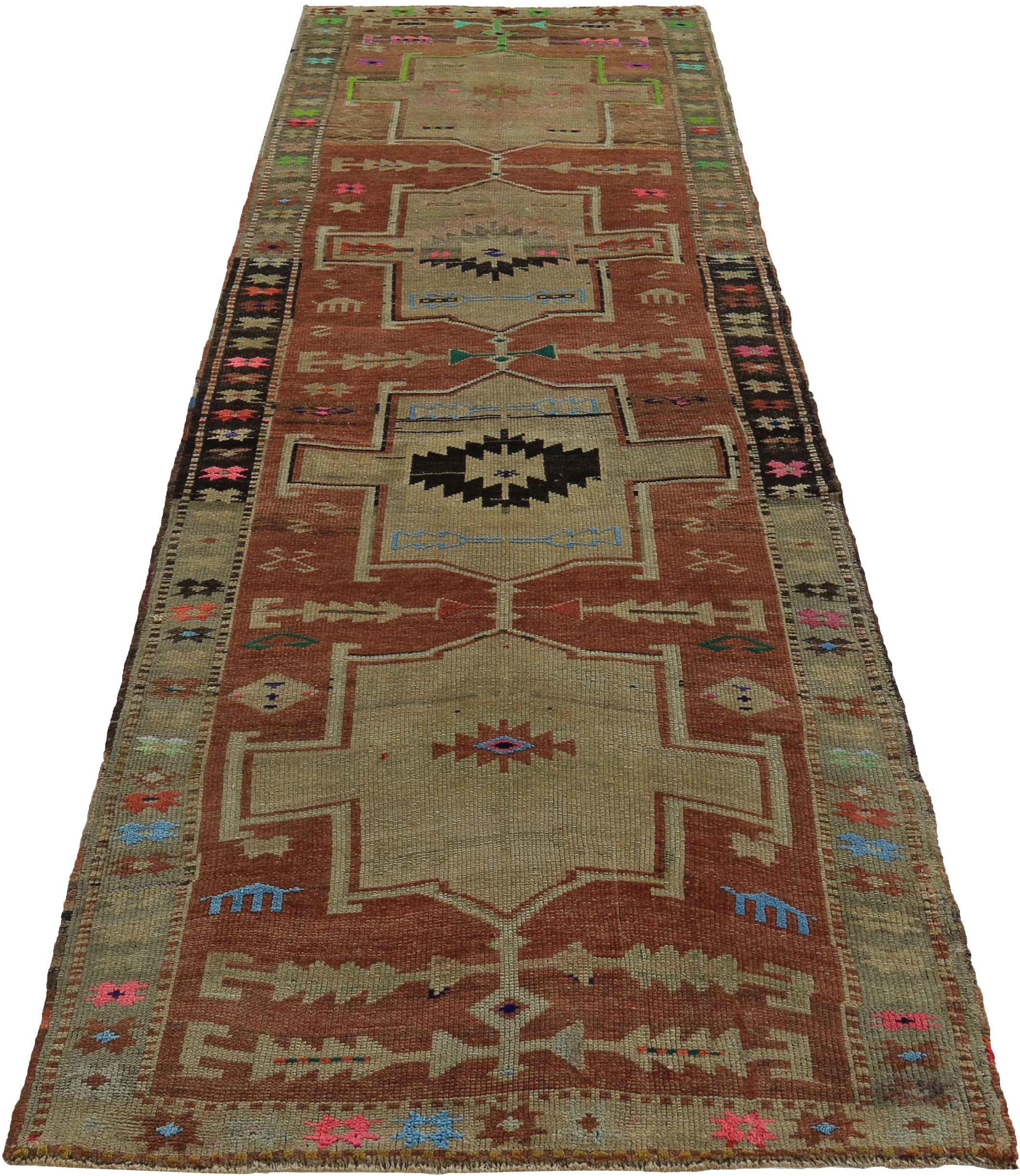 Discover the elegance of Persian Azerbaijan featuring Runner Rug in Circa 1880. Designed with Wool and GreenIvoryRed, this exclusive design is perfect for enhancing your space.