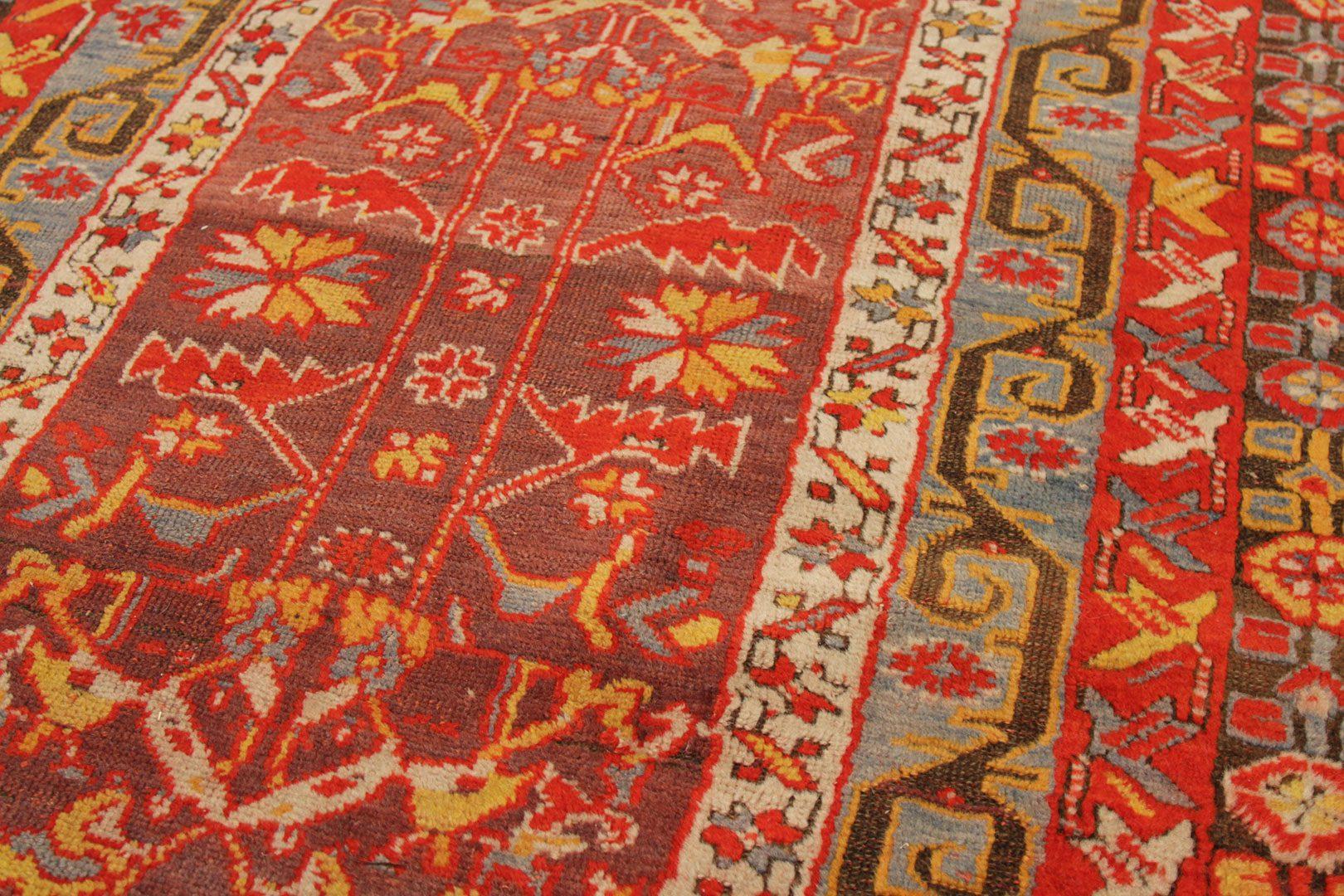 Persische Azerbaijan Läufer Teppich - Wolle Blau Grün Rot Gelb - 92619 (Irakisch) im Angebot