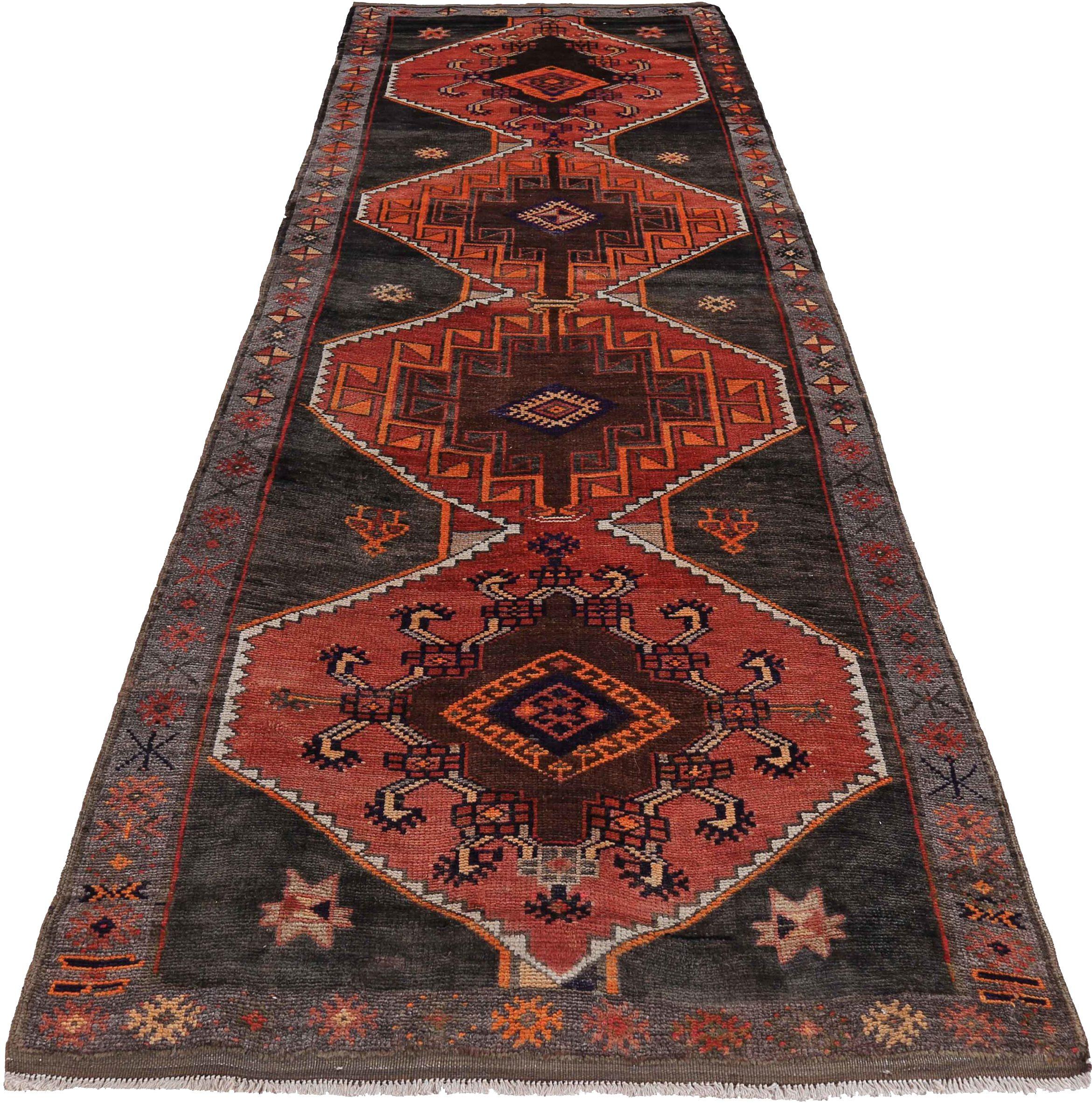 Discover the elegance of Persian Azerbaijan featuring Small Rug in Circa 1880. Designed with Wool and BrownOrangeRed, this exclusive design is perfect for enhancing your space.