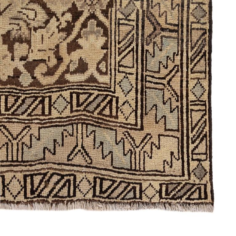 Iracheno Tappeto persiano Azerbaijan Small - Lana Marrone Avorio Design - 89643 in vendita