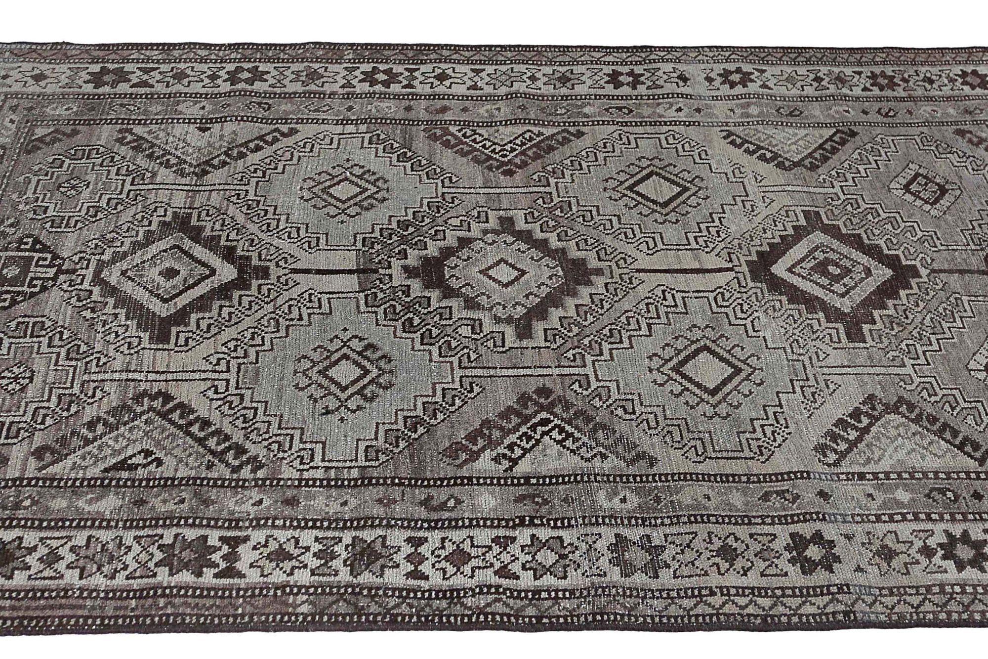 XX secolo Tappeto persiano Azerbaijan Small - Disegno in lana e avorio - 97593 in vendita