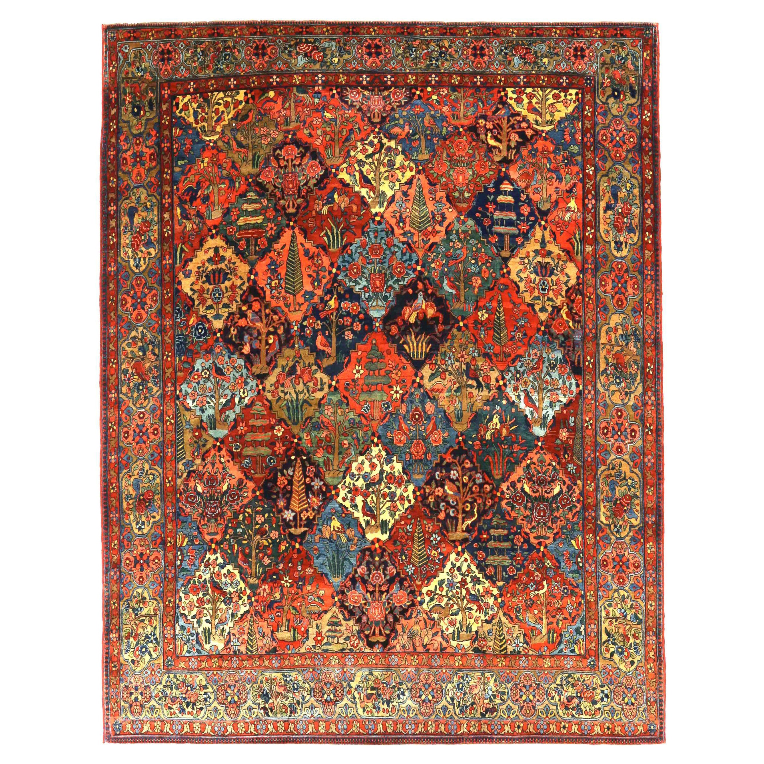 Persian Bakhtiari Area Rugs - 69064