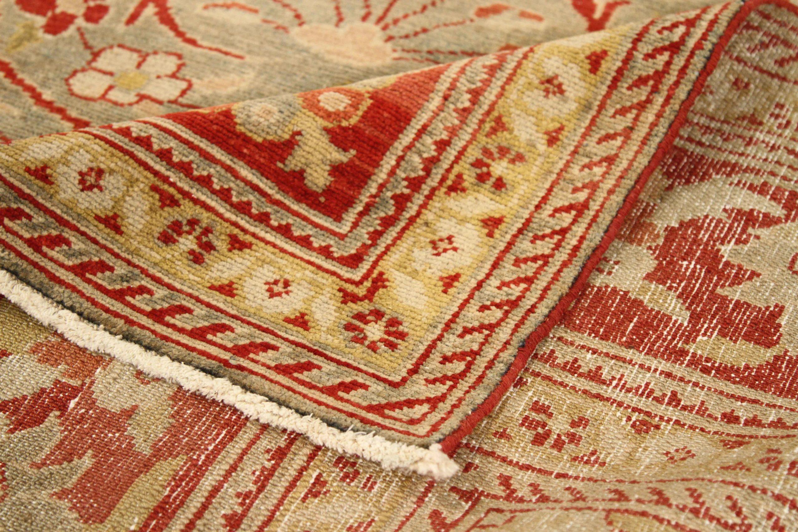 Persische Bakhtiari-Teppiche Circa 1910 - Wolle Blau Elfenbein Rot Design - 75479 im Zustand „Hervorragend“ im Angebot in Dallas, TX