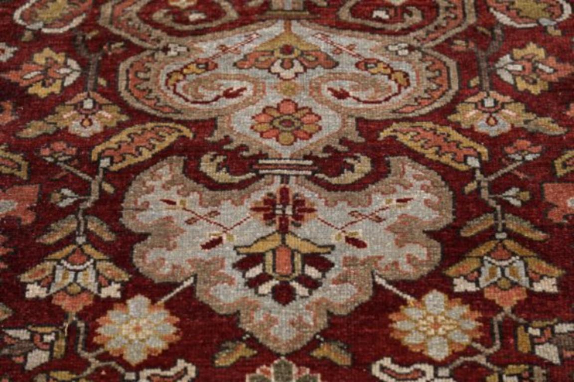 Persische Bakhtiari-Teppiche Circa 1910 - Wolle Blau Elfenbein Rot Design - 91634 (20. Jahrhundert) im Angebot