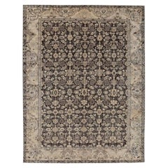 Persische Bakhtiari Teppiche Circa 1910 - Wolle Braun Grau Design - 91323