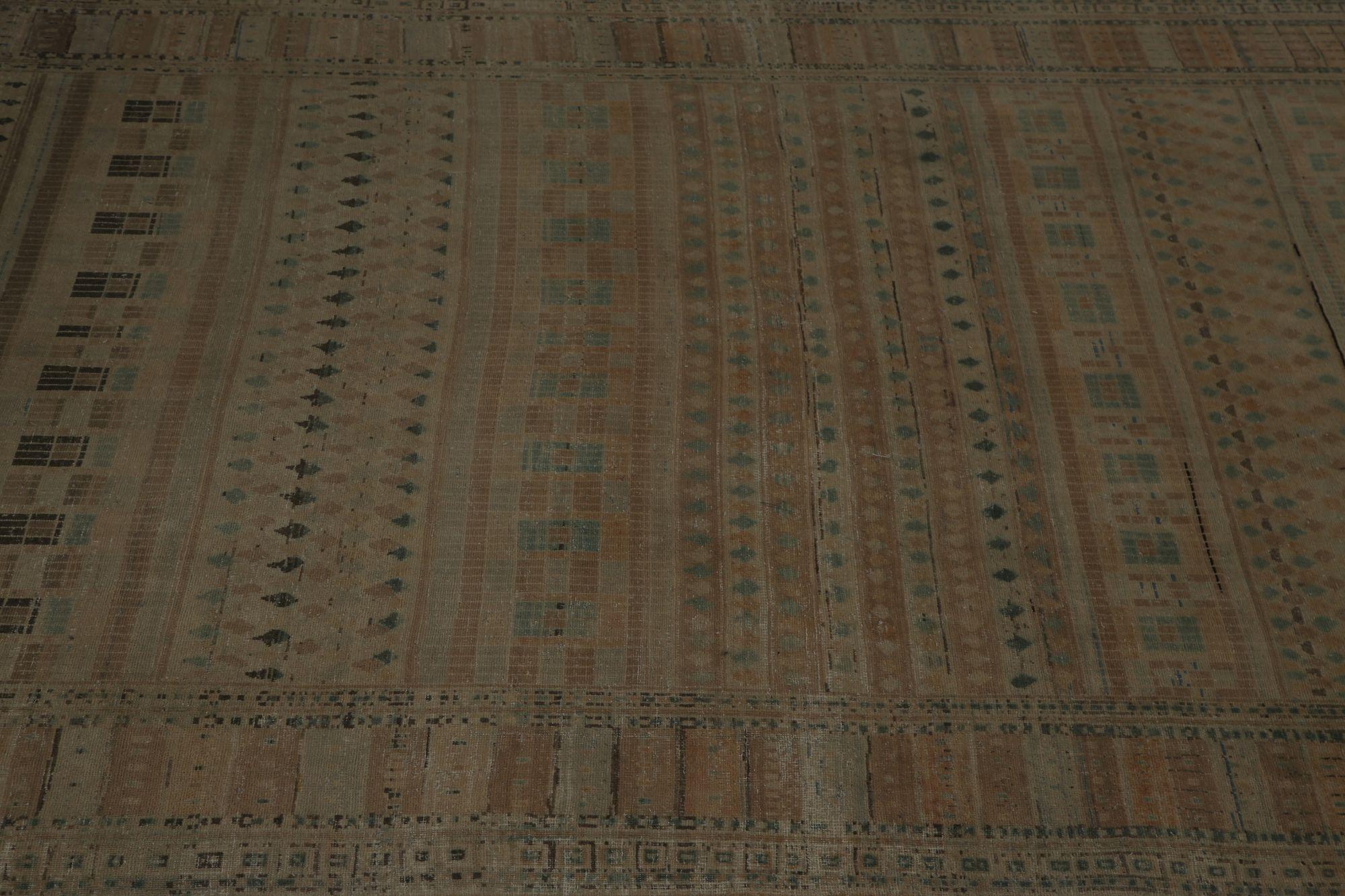 XX secolo Tappeti persiani Bakhtiari - Design marrone in lana - 97187 in vendita