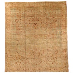 Persian Bakhtiari Area Rugs - Wool Brown Ivory Red Design - 75942