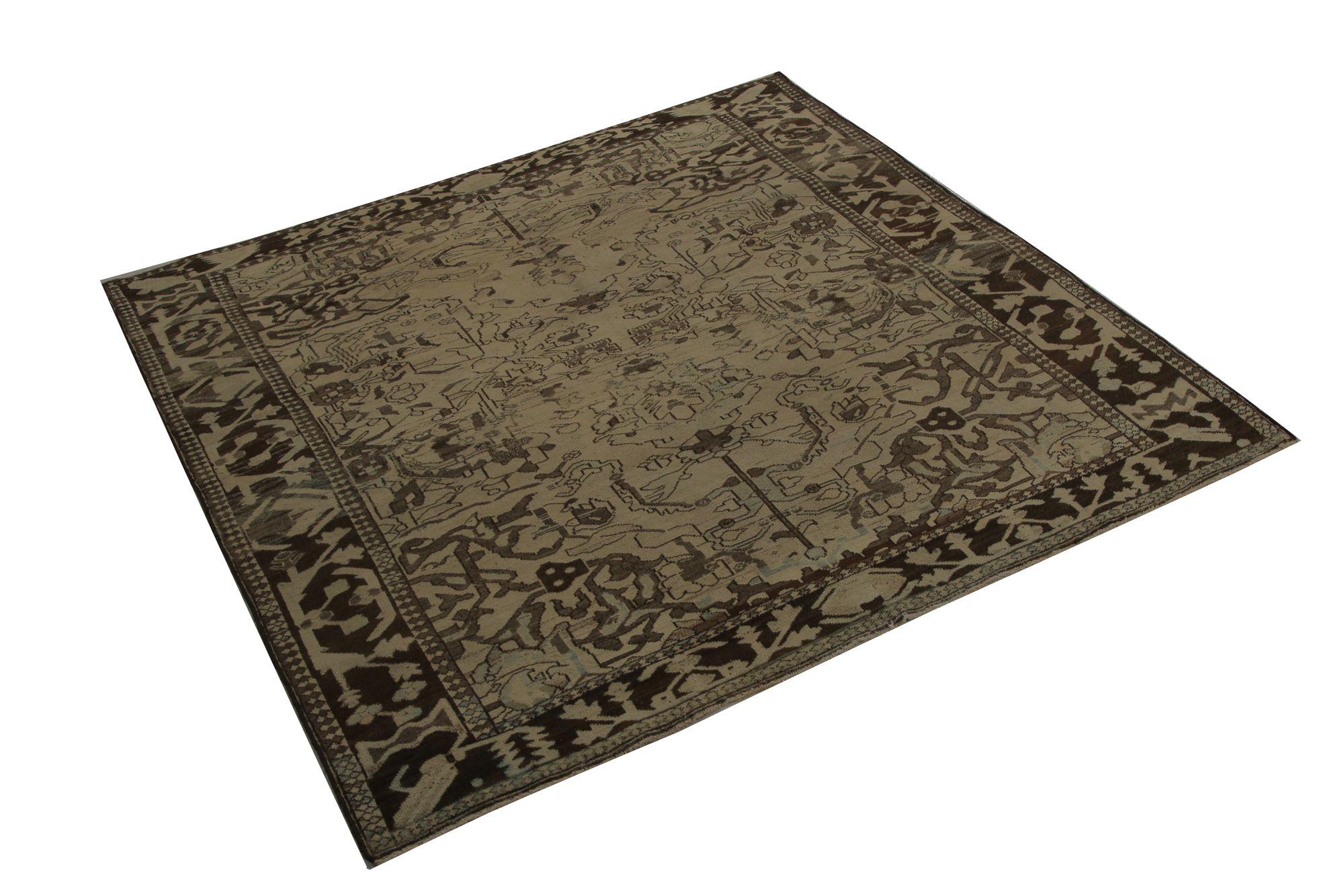 Iracheno Tappeti persiani Bakhtiari - Lana Marrone Taupe Design - 97835 in vendita