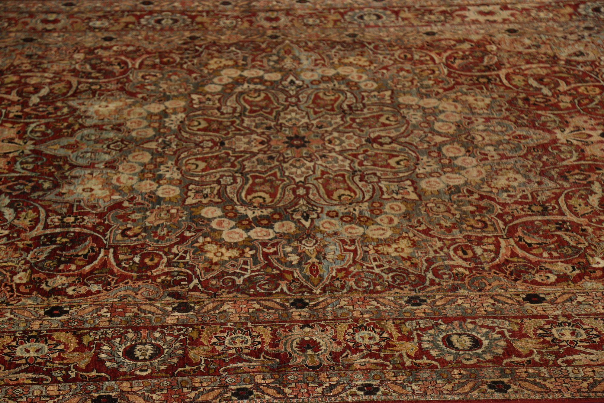 Persische Bakhtiari-Teppiche - rotes Wolldesign - 96741 im Zustand „Hervorragend“ im Angebot in Dallas, TX