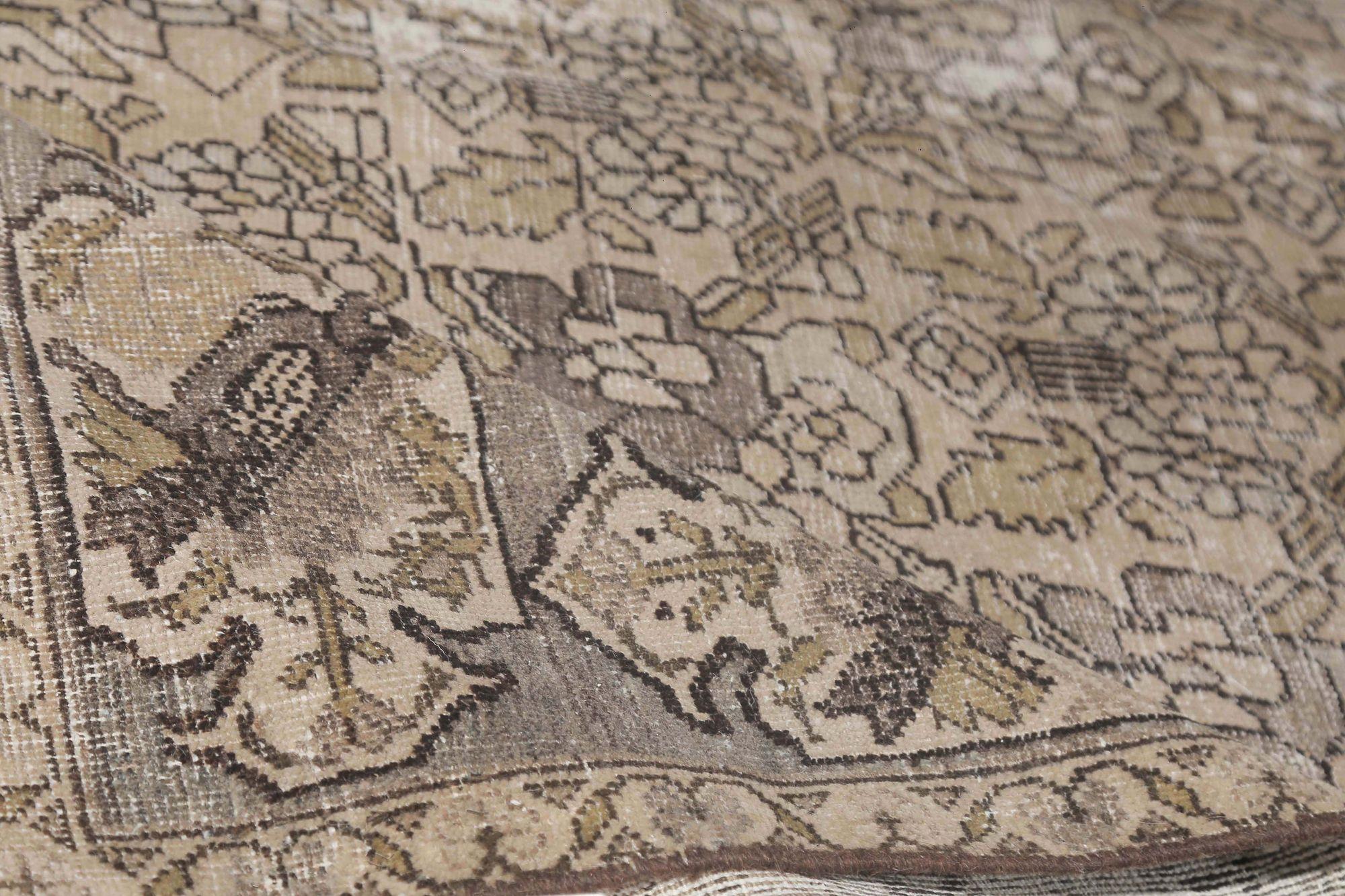 Persische Bakhtiari-Teppiche - Wolle in Taupe mit Design - 97650 im Zustand „Hervorragend“ im Angebot in Dallas, TX