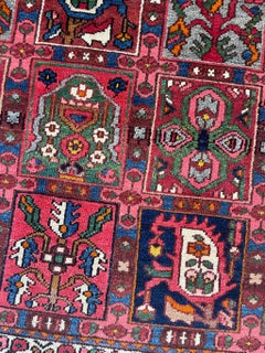 Persian Bakhtiari Rug with Iconic Garden Design, c. 1950's