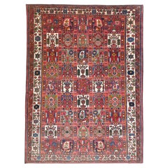 Persian Bakhtiari Rug with Iconic Garden Design, c. 1950's