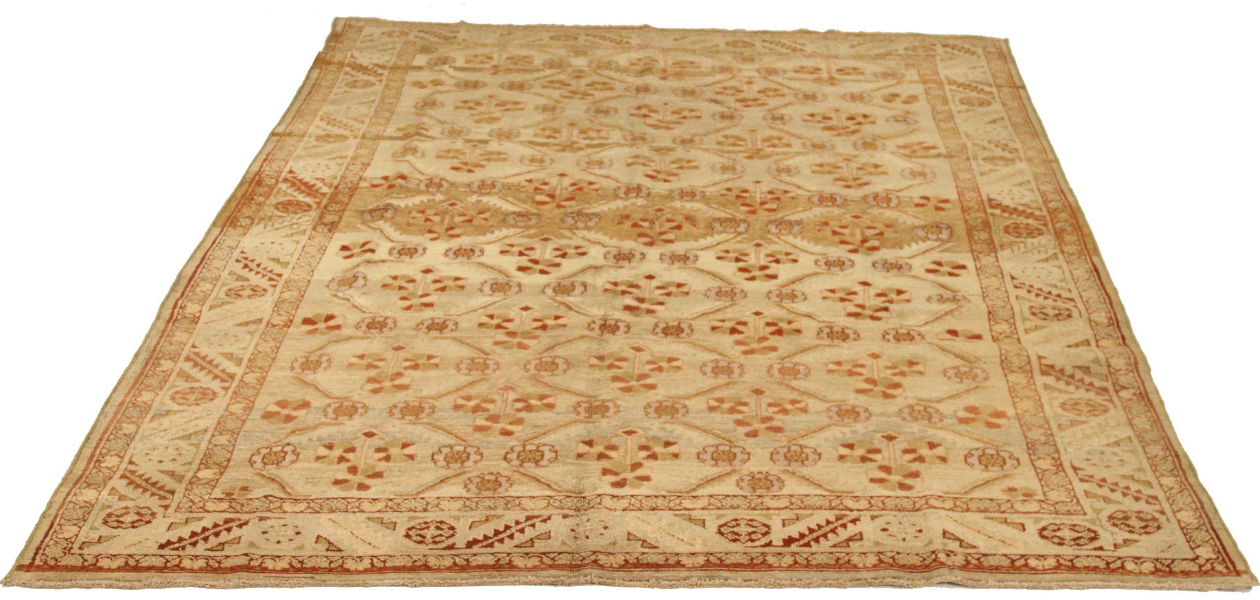 Entdecken Sie die Eleganz des persischen Bakhtiari mit dem kleinen Teppich CIRCA 1880. Dieses exklusive Design aus Wolle und Braun-Elfenbein-Rot ist perfekt, um Ihren Raum zu verschönern.