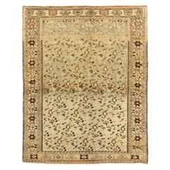 Tappeto persiano Bakhtiari piccolo - Lana Marrone Avorio Azzurro - 75506