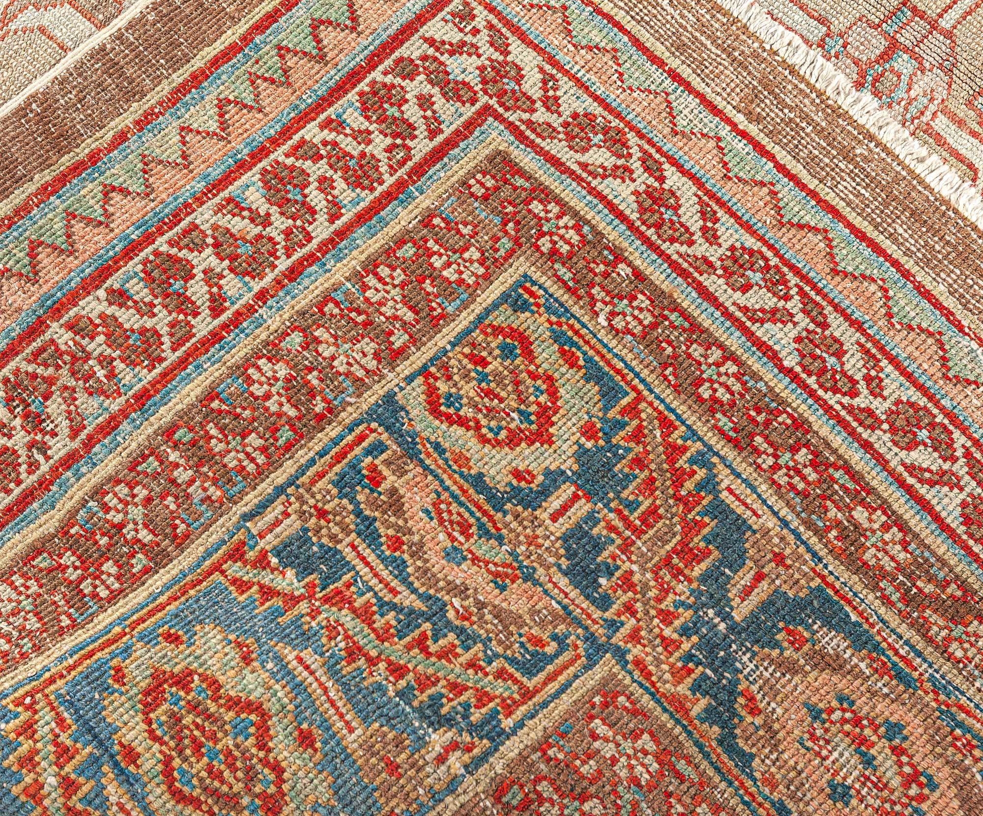 19th Century Persian Bakshaish 'Size Adjusted' rug For Sale 2