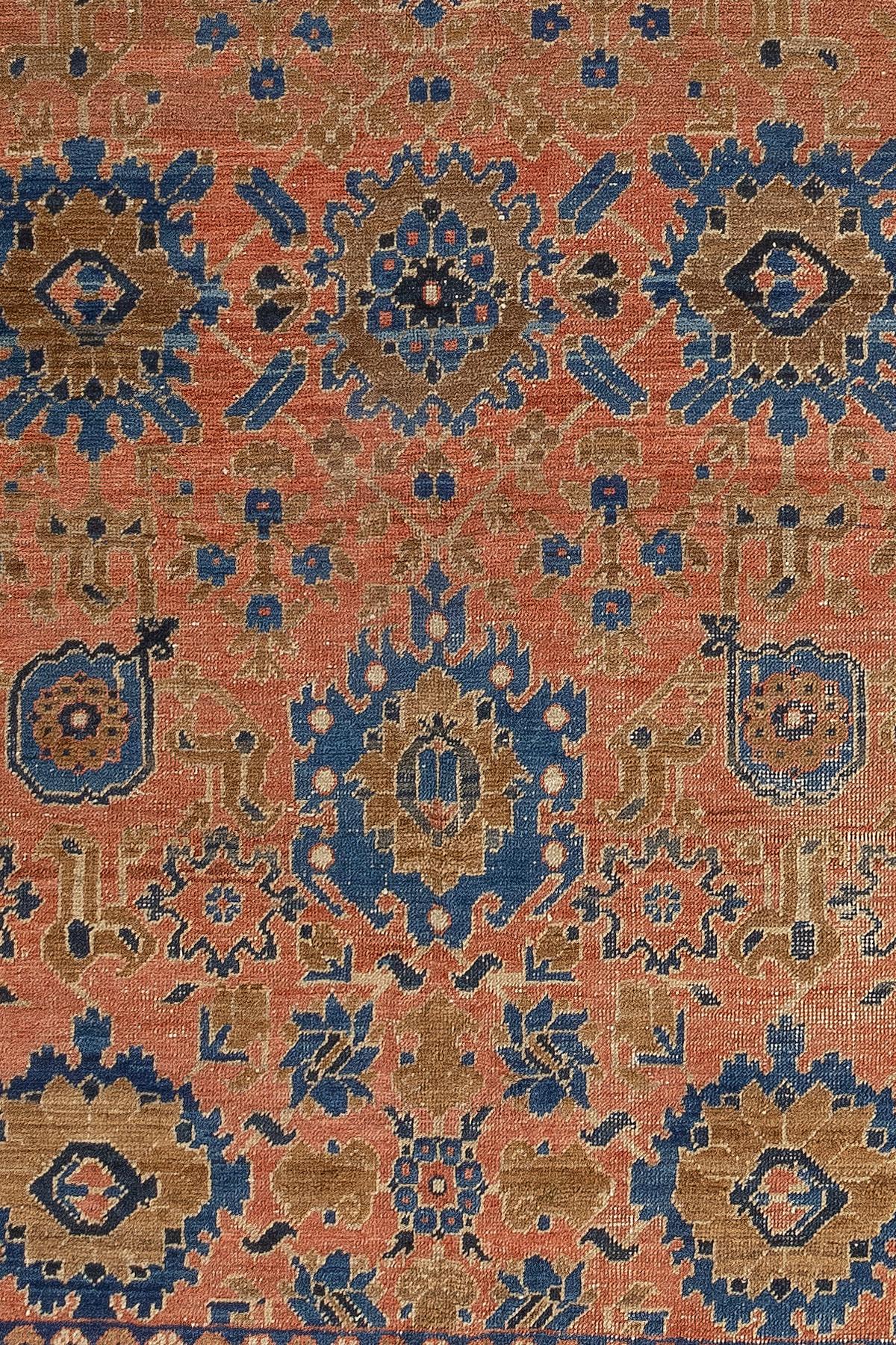 Persian Bakshaish Square Room Size Rug For Sale 10