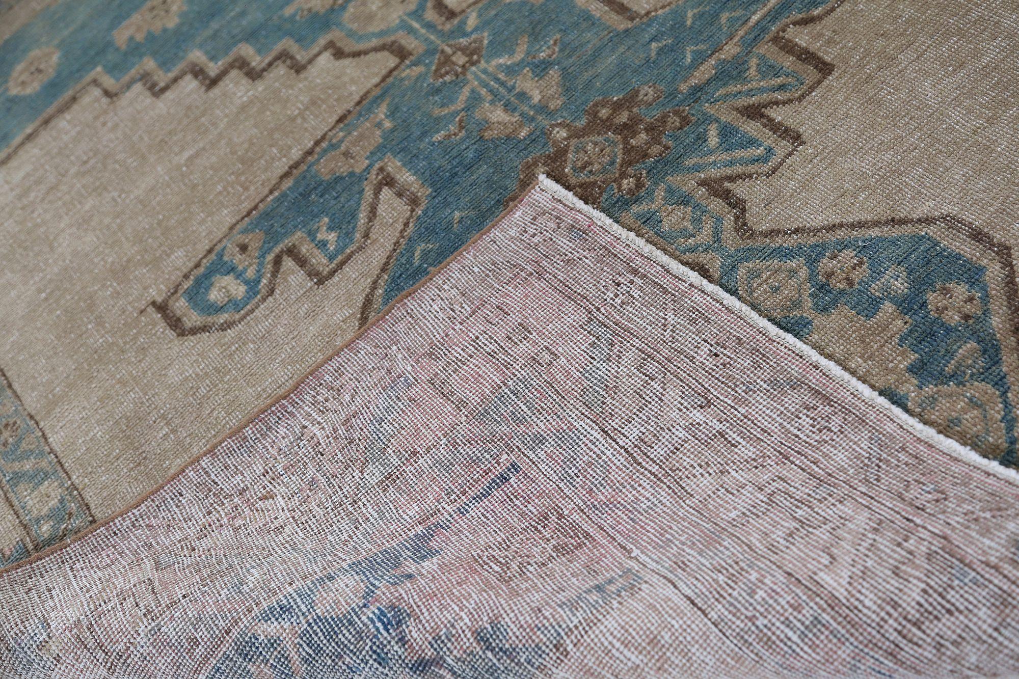 Alfombras Persas Balouch - Lana Azul Diseño Marfil - 97126 Iraquí en venta