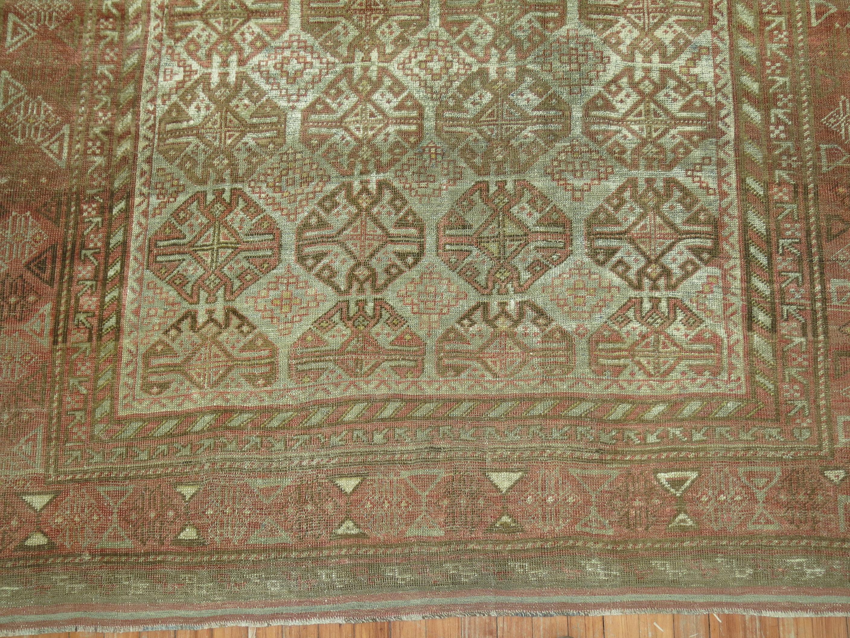 Hand-Knotted Persian Balouch Carpet