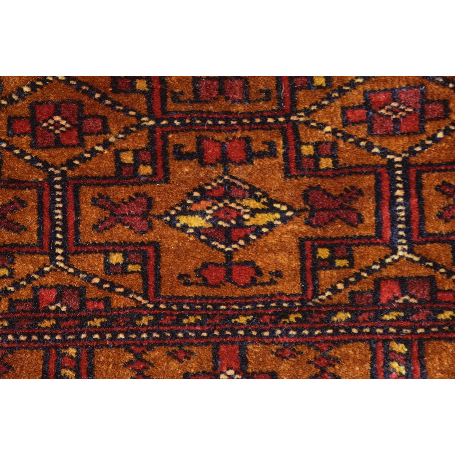 Vintage Persian Balouchi Rug, 3’ x 5’ In Good Condition In New York, NY