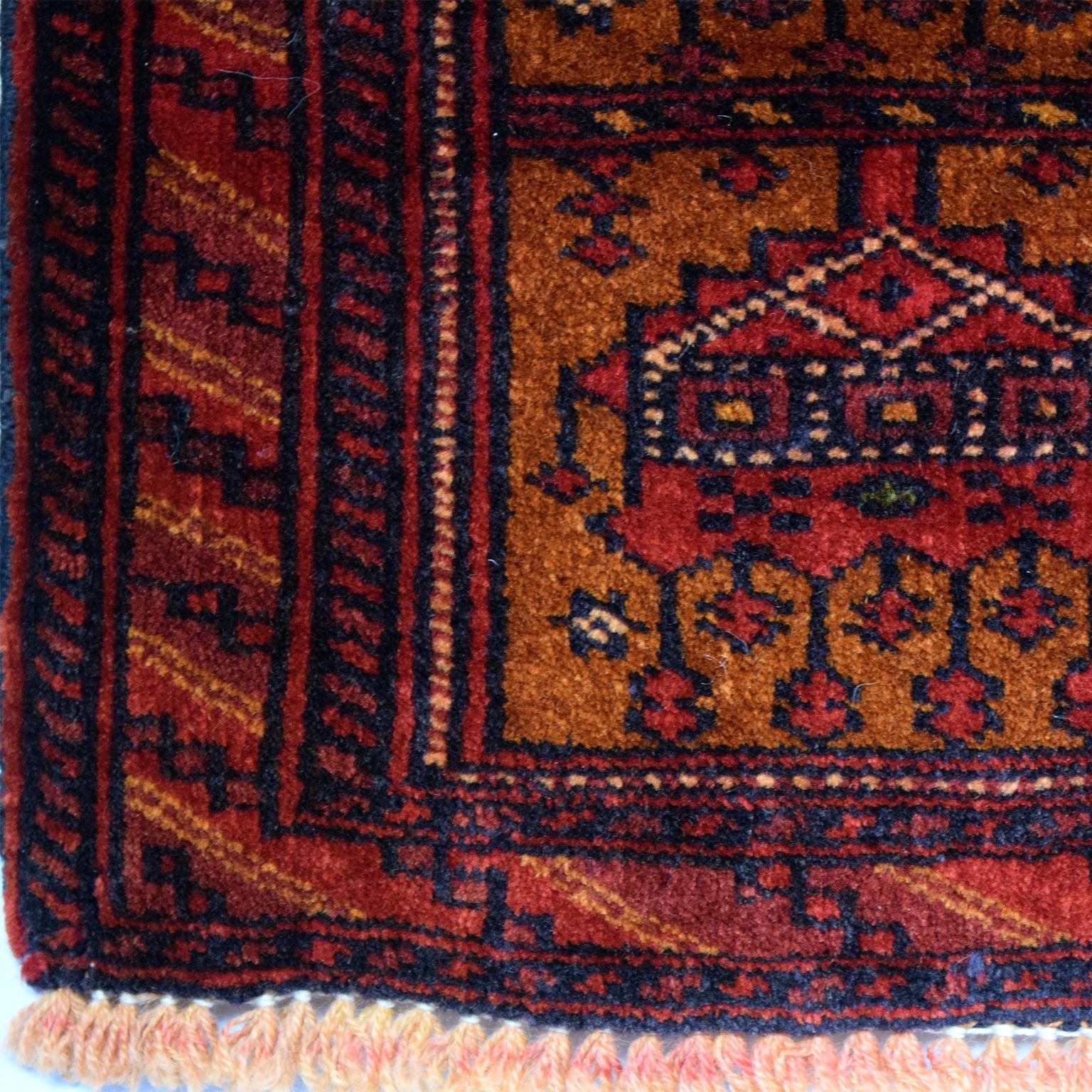 Mid-20th Century Vintage Persian Balouchi Rug, 3’ x 5’