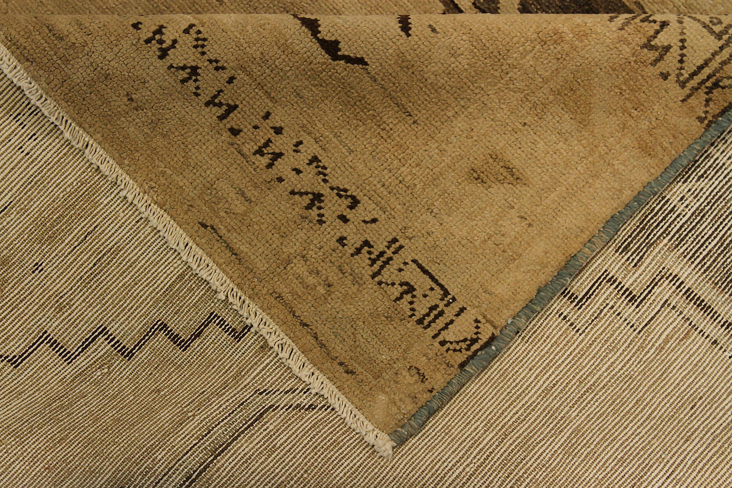 Persian Bibikabad Area Rugs - 51945 In Excellent Condition For Sale In Dallas, TX
