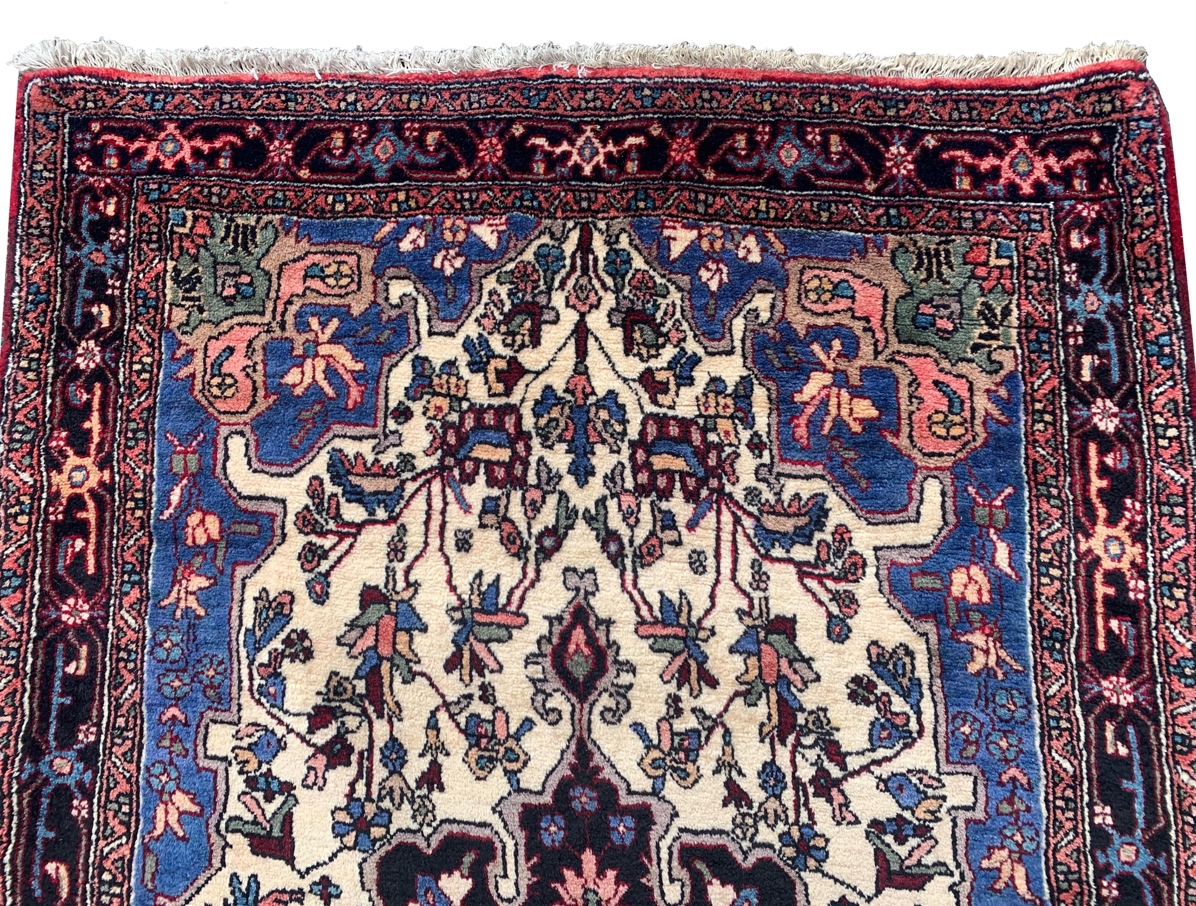 Indian Persian Bidjar, Circa 1970 For Sale