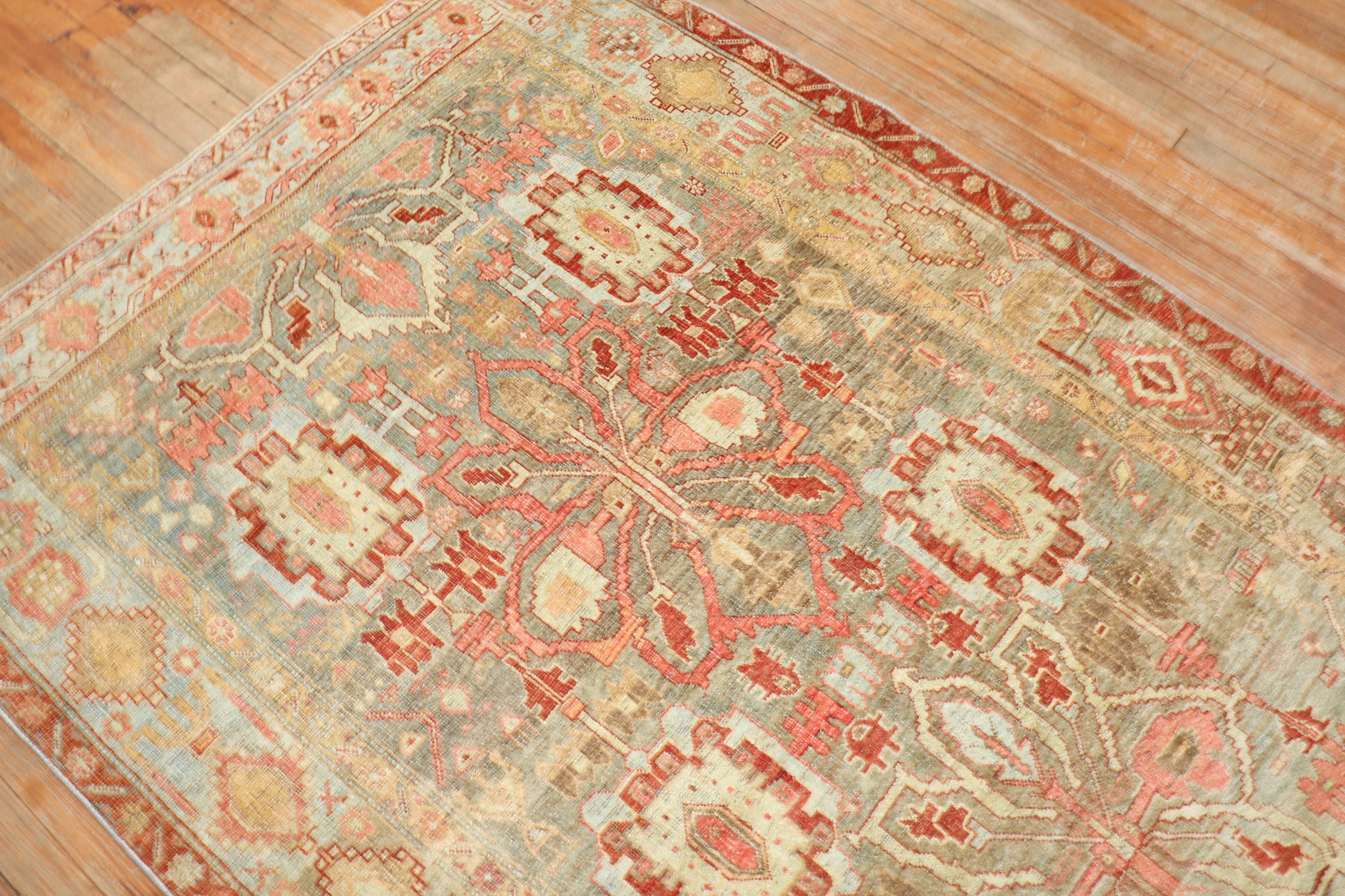 Wool Persian Bidjar Rug