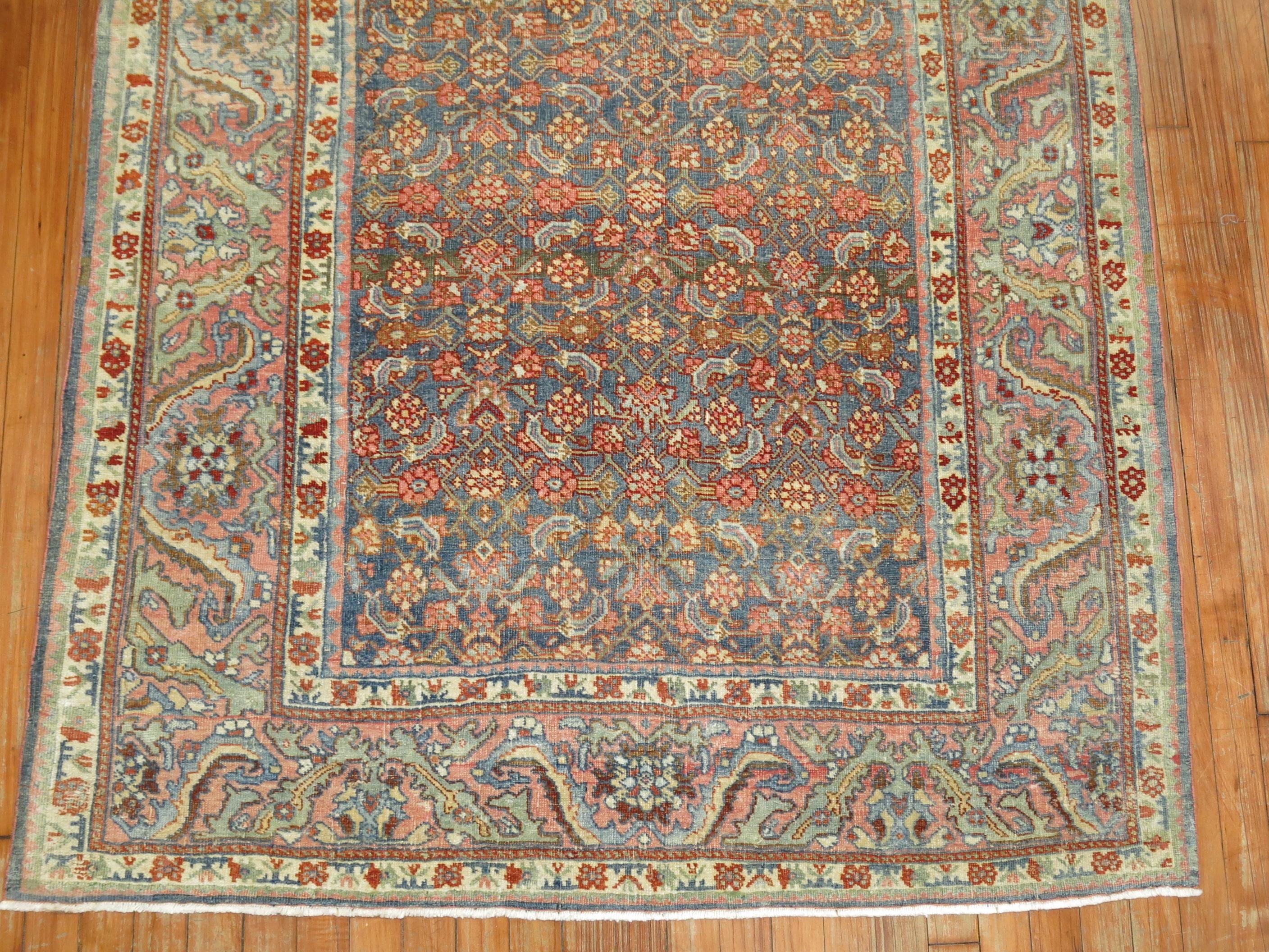 Wool Persian Bidjar Rug For Sale