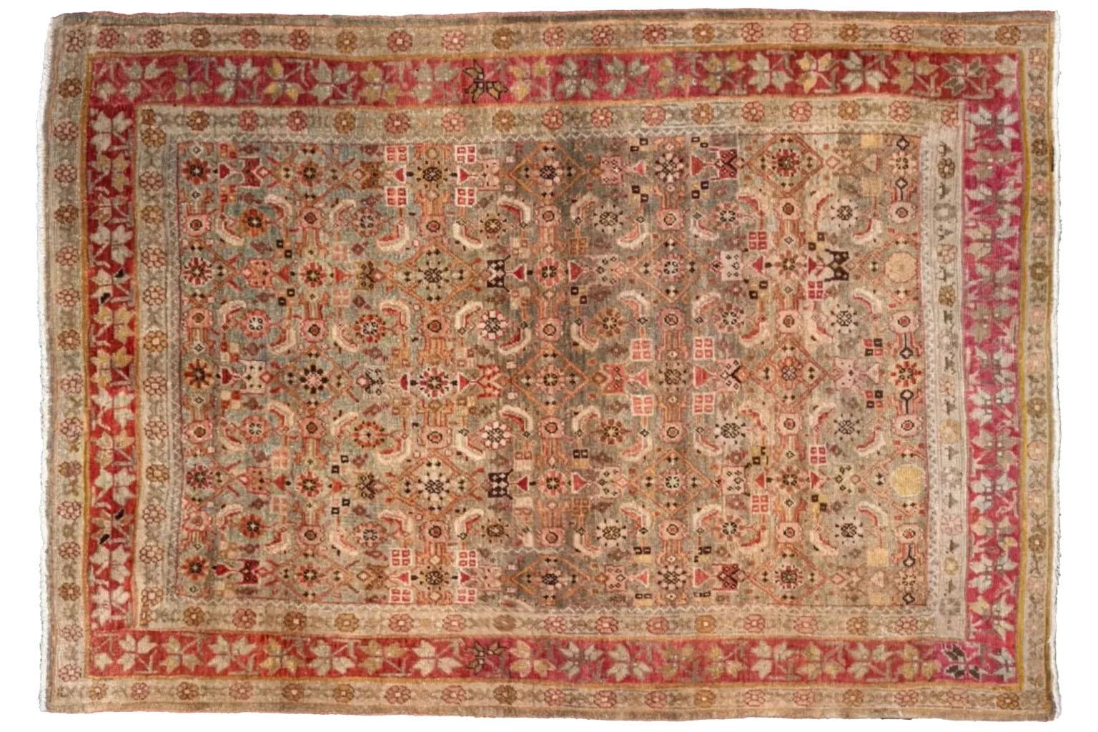 Tribal Persian Bijar Area Rugs - 53964 For Sale