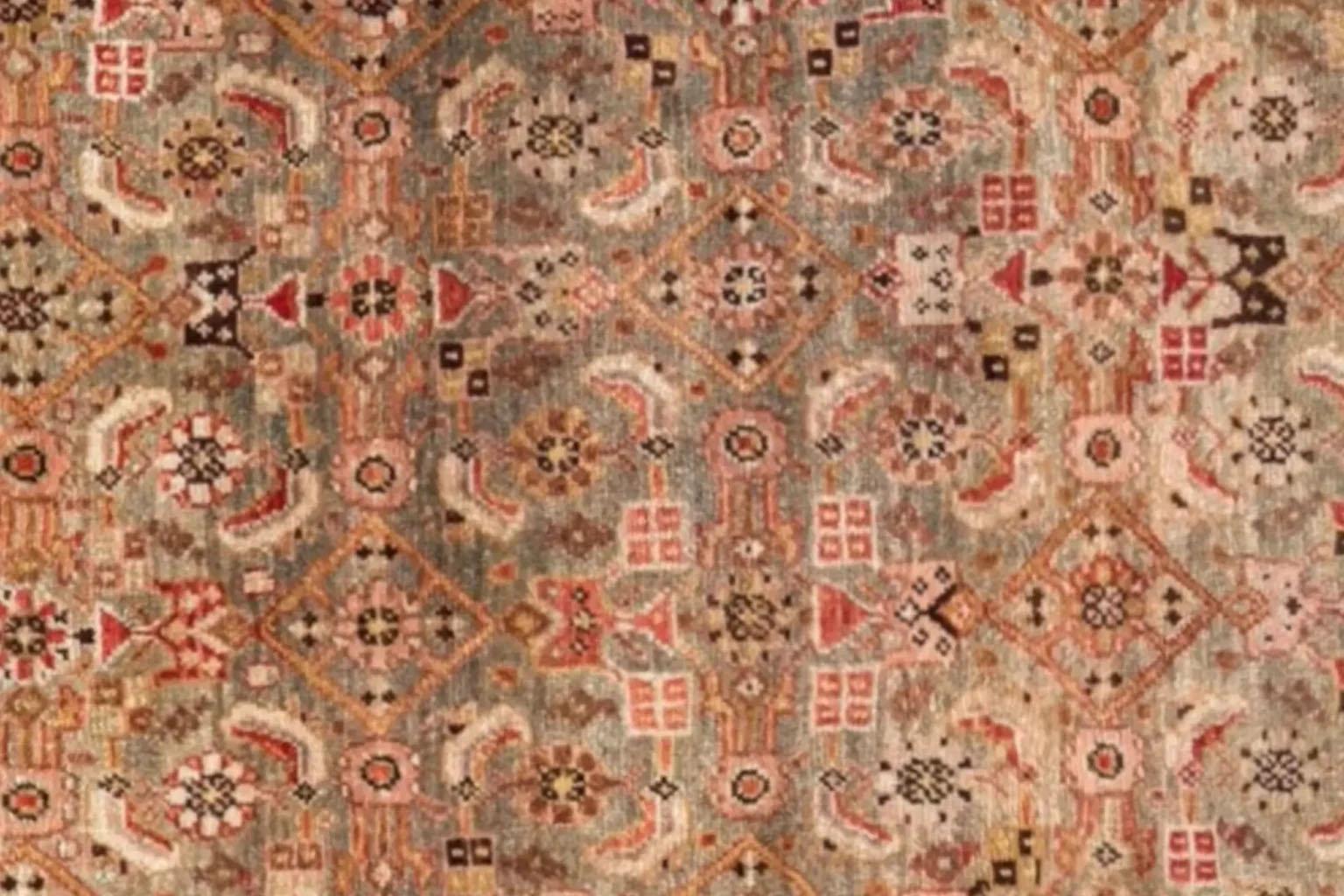 Wool Persian Bijar Area Rugs - 53964 For Sale