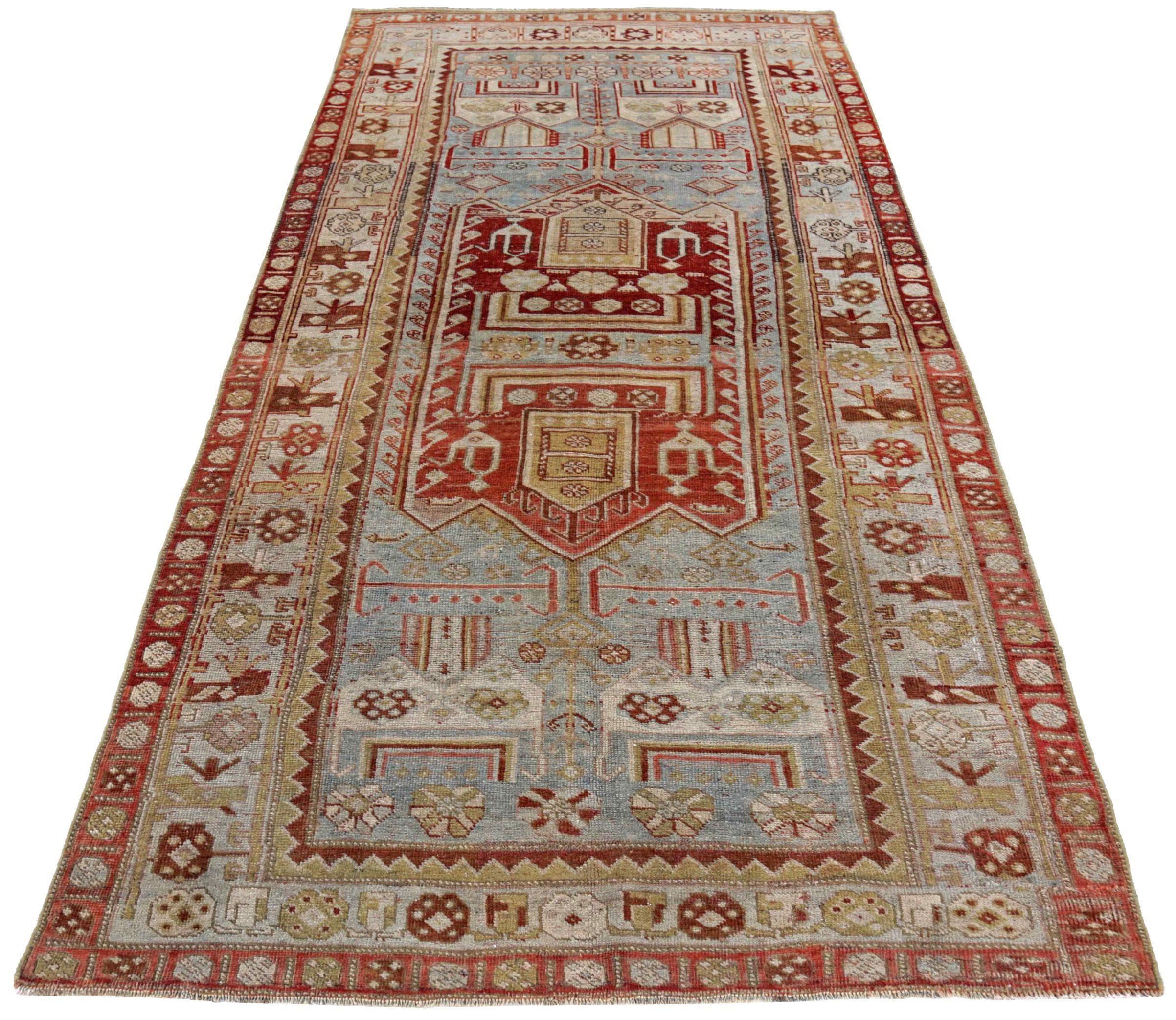 Descubre la elegancia de las alfombras persas Bijar de Circa 1880. Diseñado con Lana y AzulMarfilRojoAmarillo, este diseño exclusivo es perfecto para realzar tu espacio.