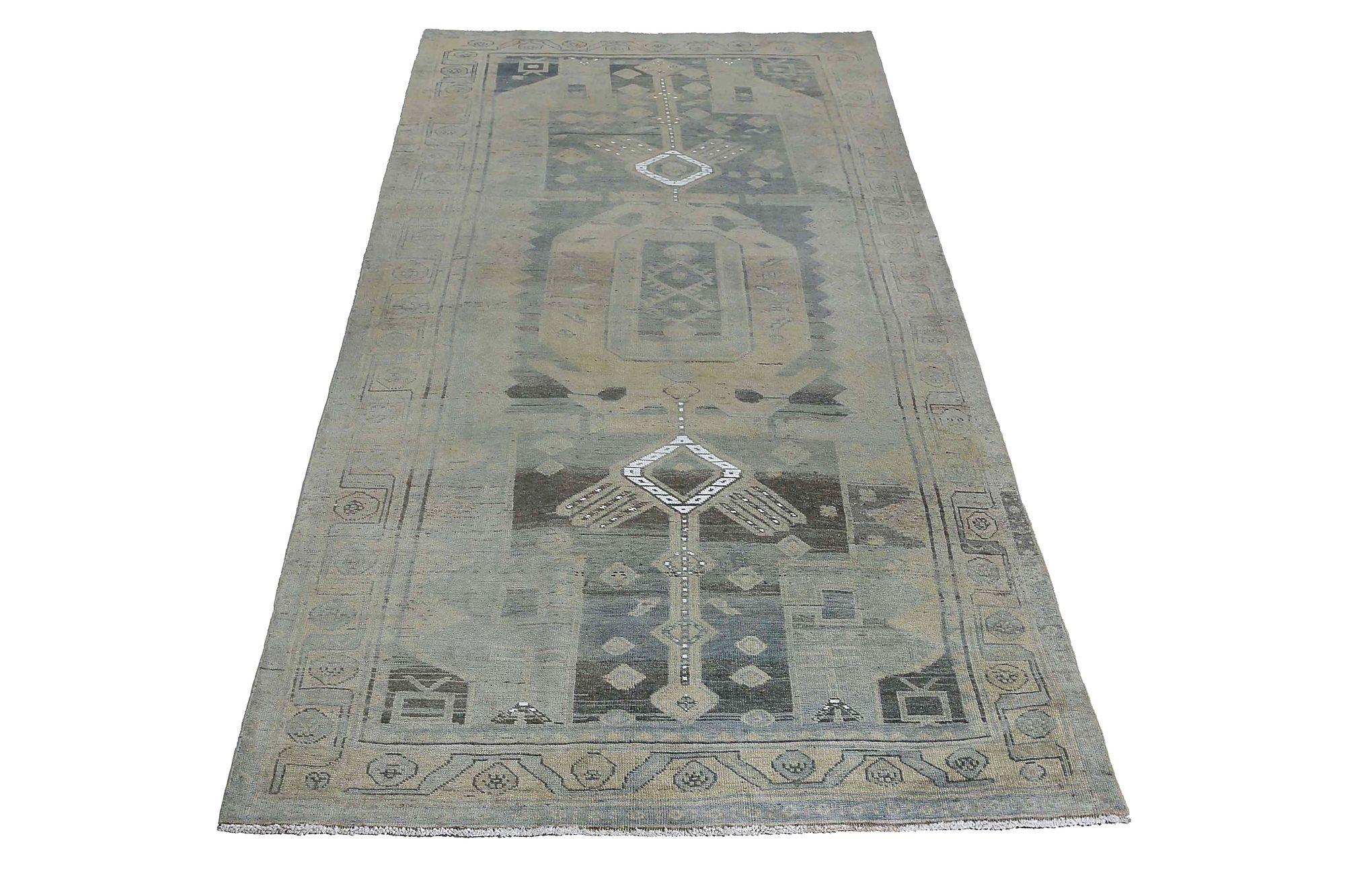 Tappeti persiani Bijar - Design marrone in lana - 96675 In condizioni ottime in vendita a Dallas, TX