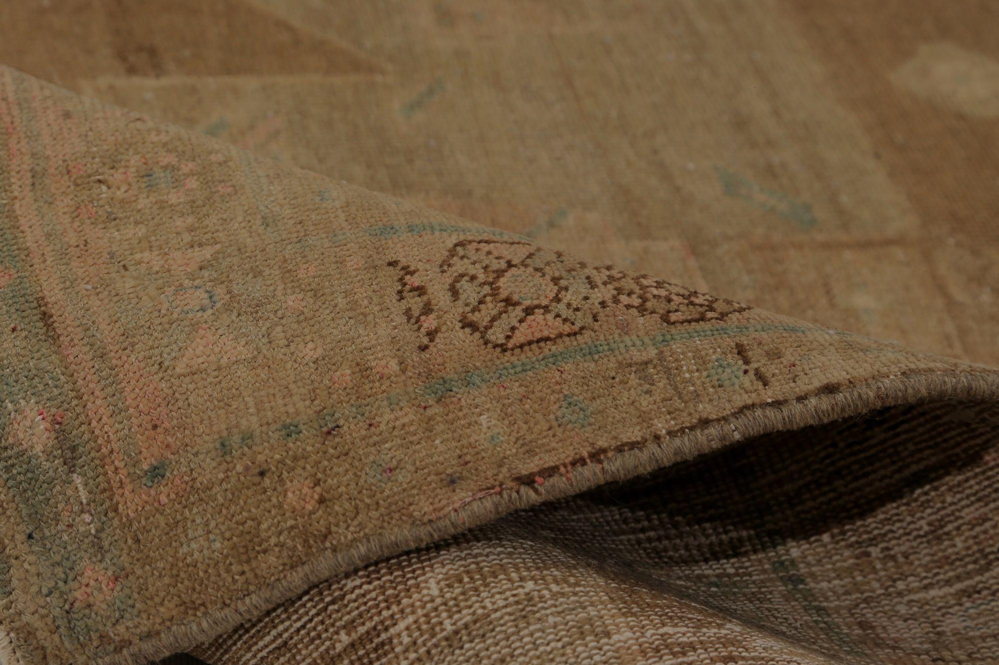 Tappeti persiani Bijar - Design marrone in lana - 97470 In condizioni ottime in vendita a Dallas, TX
