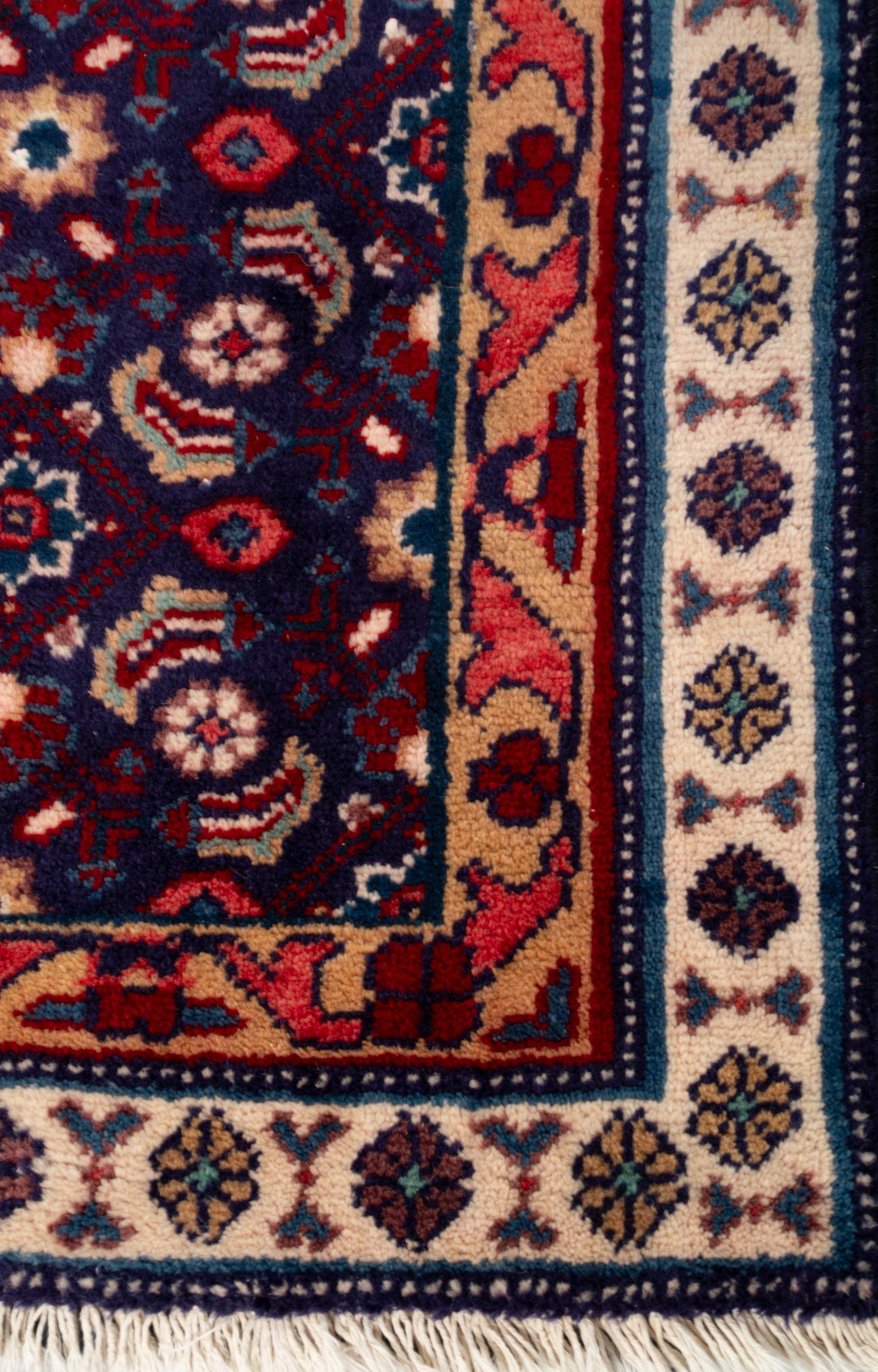 Persian Bijar Hand-Knotted Rug For Sale 2
