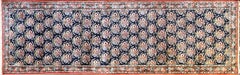 Persian Bijar Runner, French Design