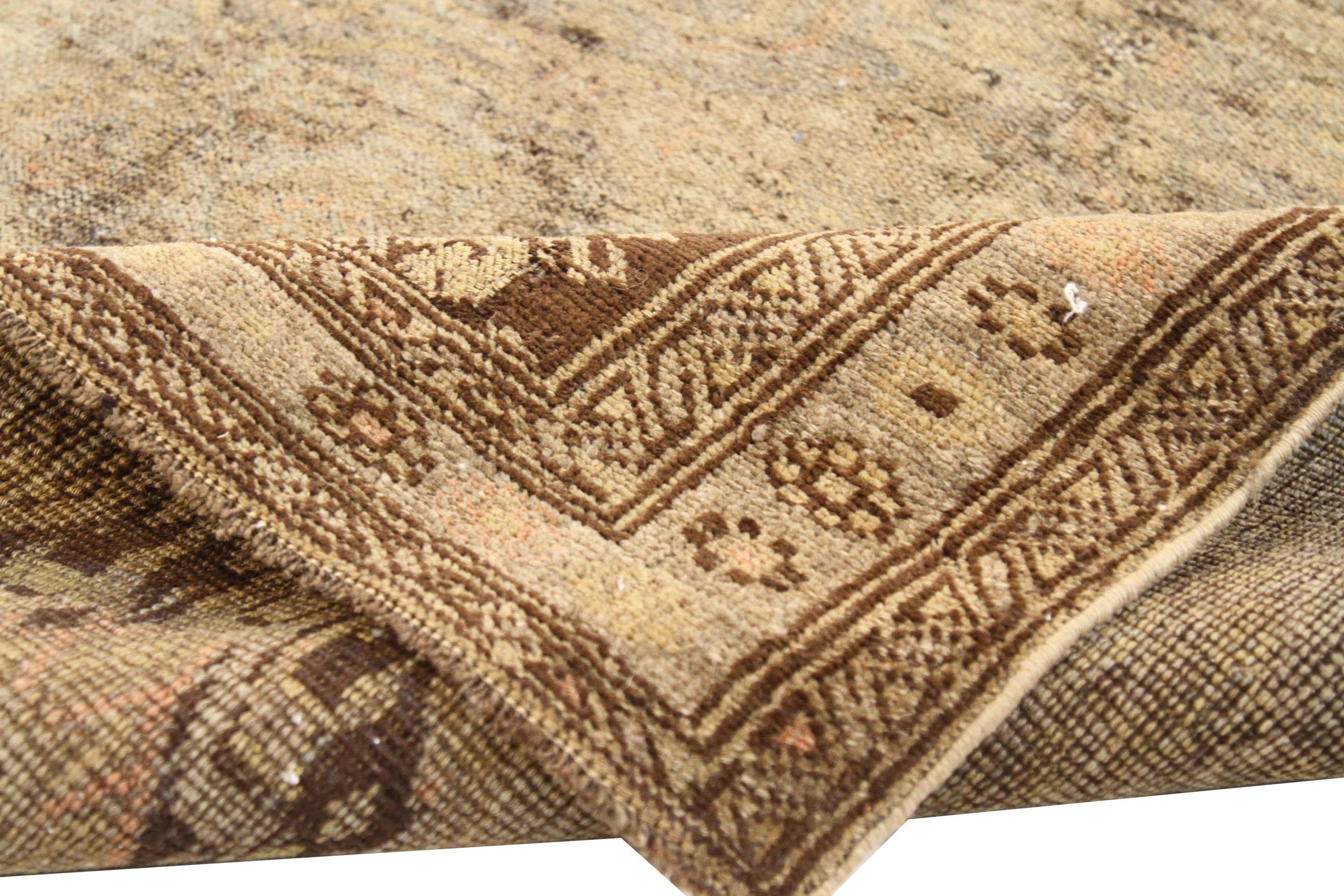 Persischer Bijar-Läufer - 68195 (Asiatisch) im Angebot