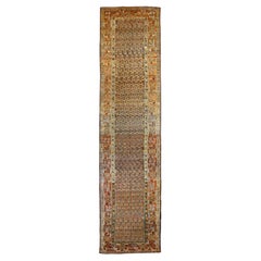 Persian Bijar Runner Rug - 69129