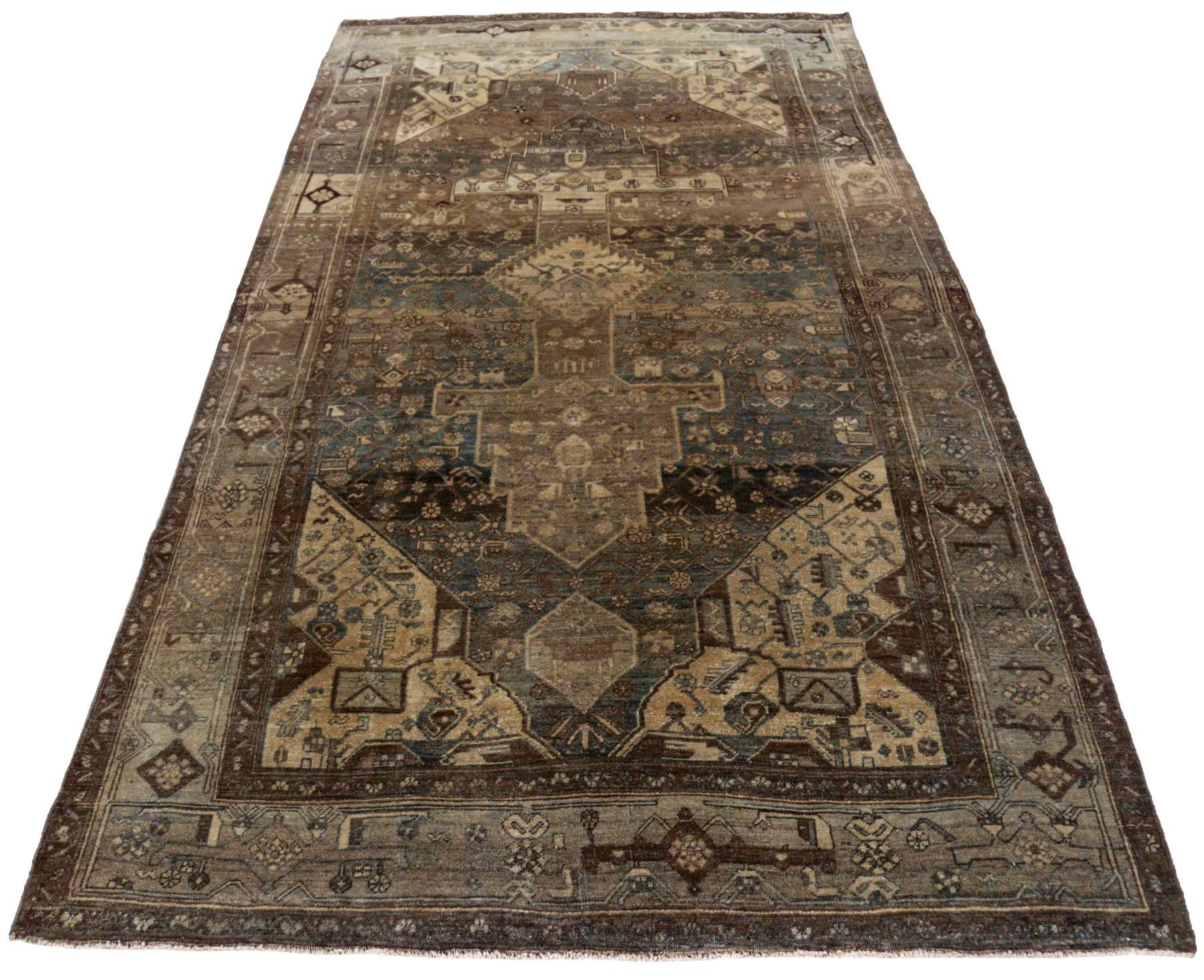 Discover the elegance of Persian Bijar featuring Runner Rug in Circa 1880. Designed with Wool and BrownIvory, this exclusive design is perfect for enhancing your space.