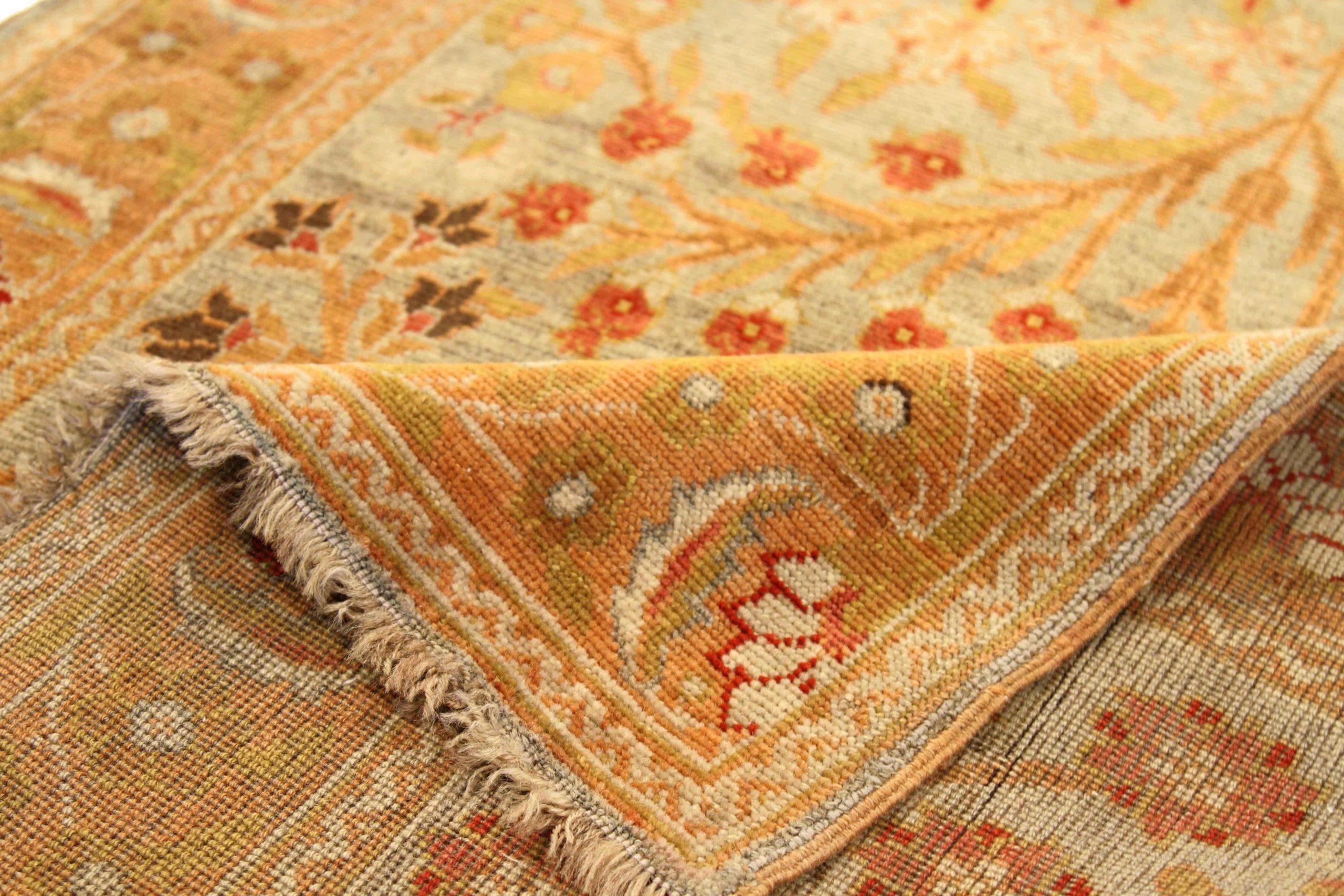 Persischer Bijar-Läufer Circa 1910 - Wolle Blau Elfenbein Rot 73967 (Asiatisch) im Angebot