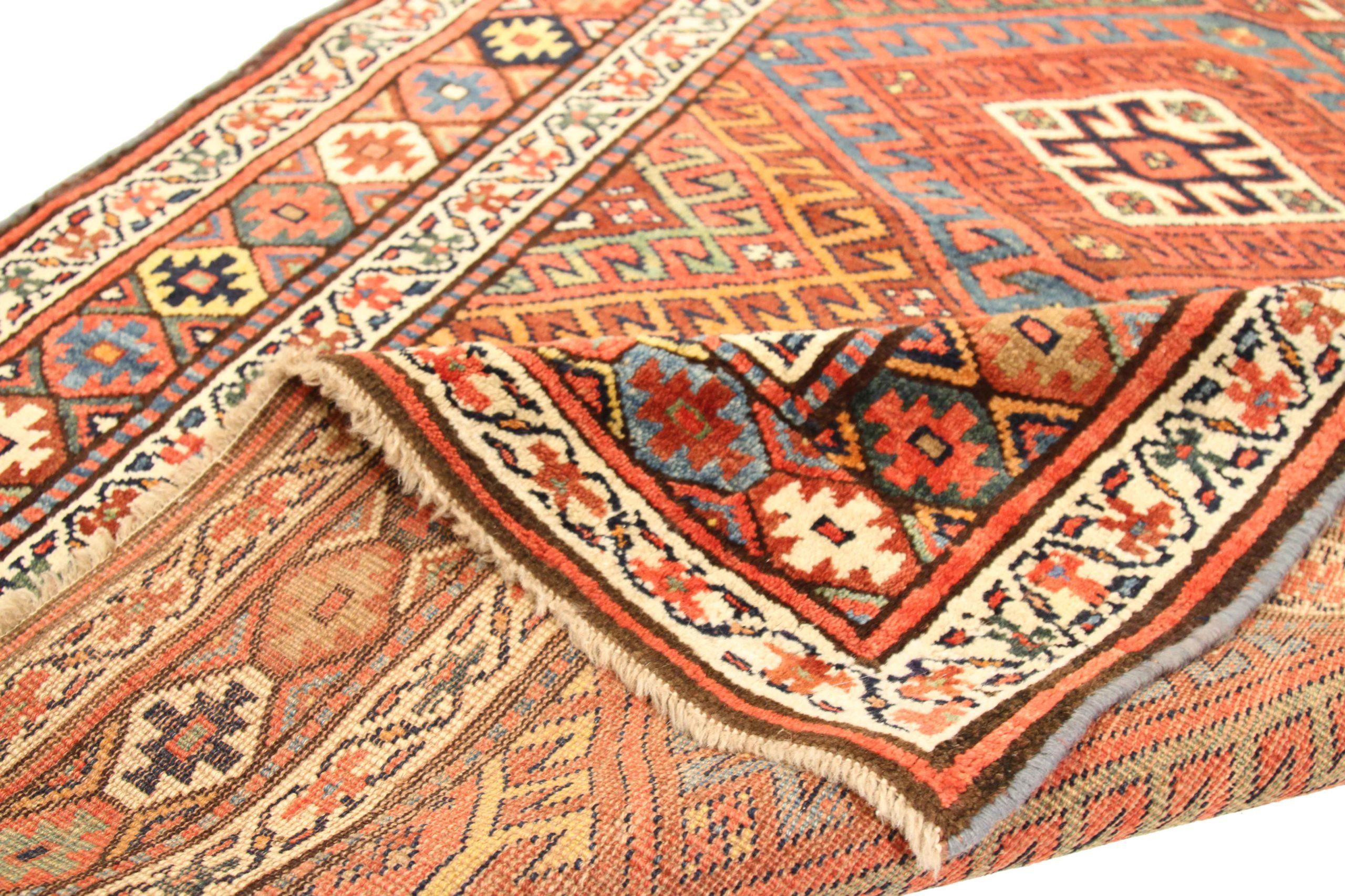 Asiatico Tappeto Persiano Bijar Runner - 10741 in vendita
